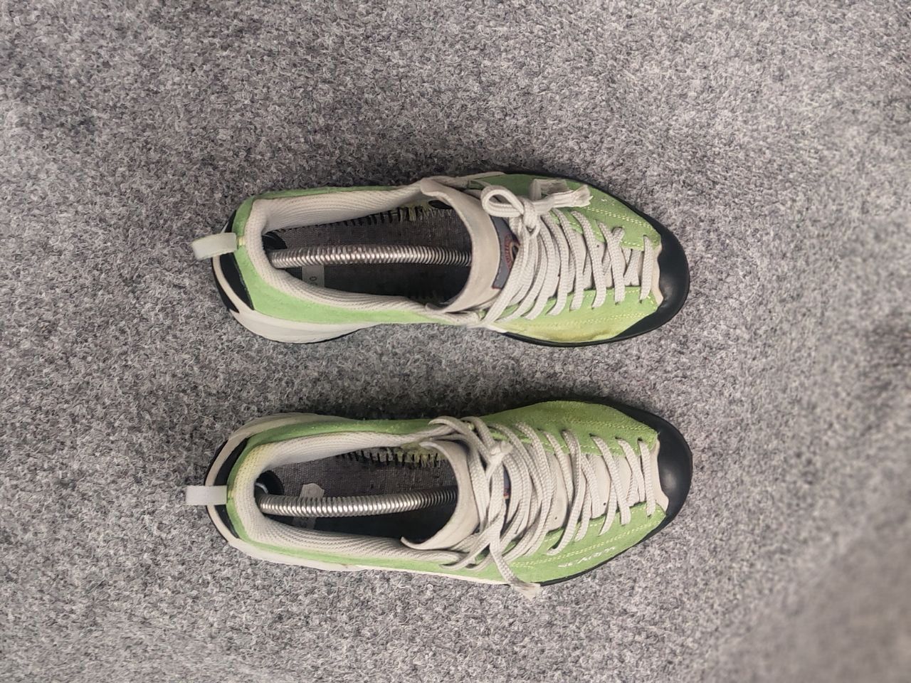 Vibram Scarpa Mojito Sneaker Green Lace Up Leather Walking Shoes Size US 6 / EU 39 - 7 Thumbnail