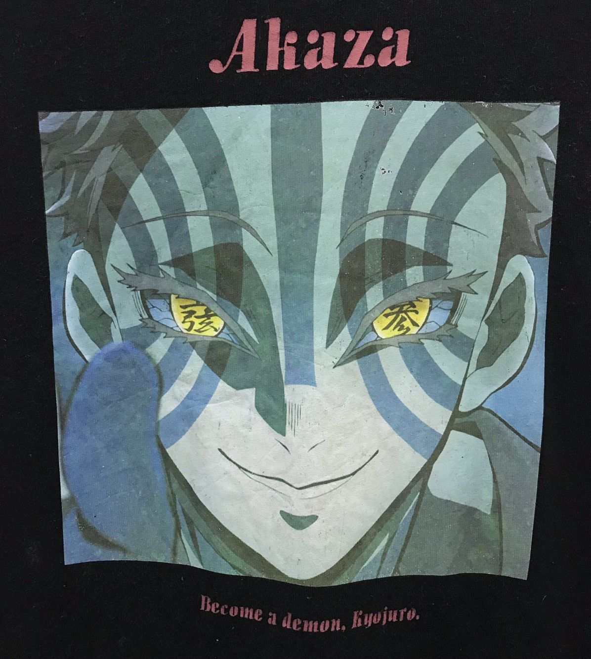 Anime × Vintage KIMETSU NO YAIBA, AKAZA BECOME A DEMON KYOJURO SHIRT Size US XL / EU 56 / 4 - 4 Thumbnail