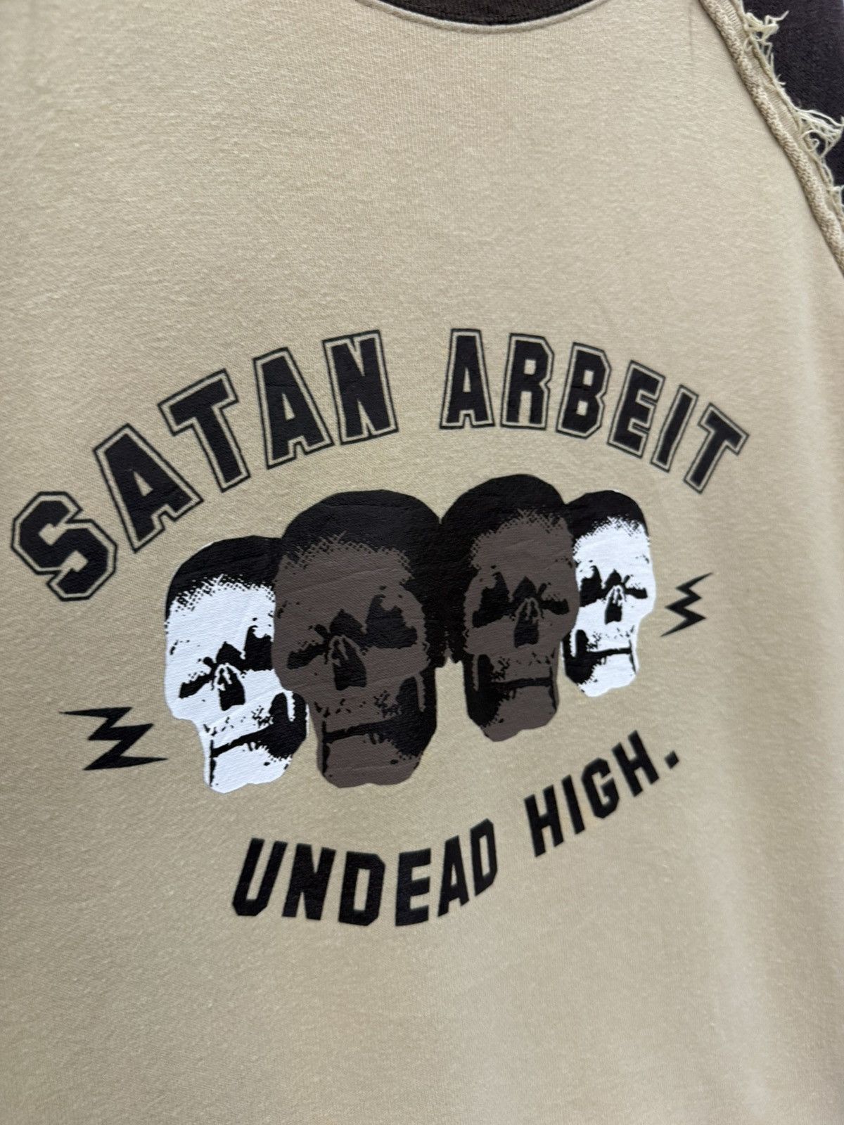 KMRii 💀 PUNK 💀 Skull Satan Arbeit 3 Quatro Sweatshirt - XL Size US L / EU 52-54 / 3 - 5 Thumbnail