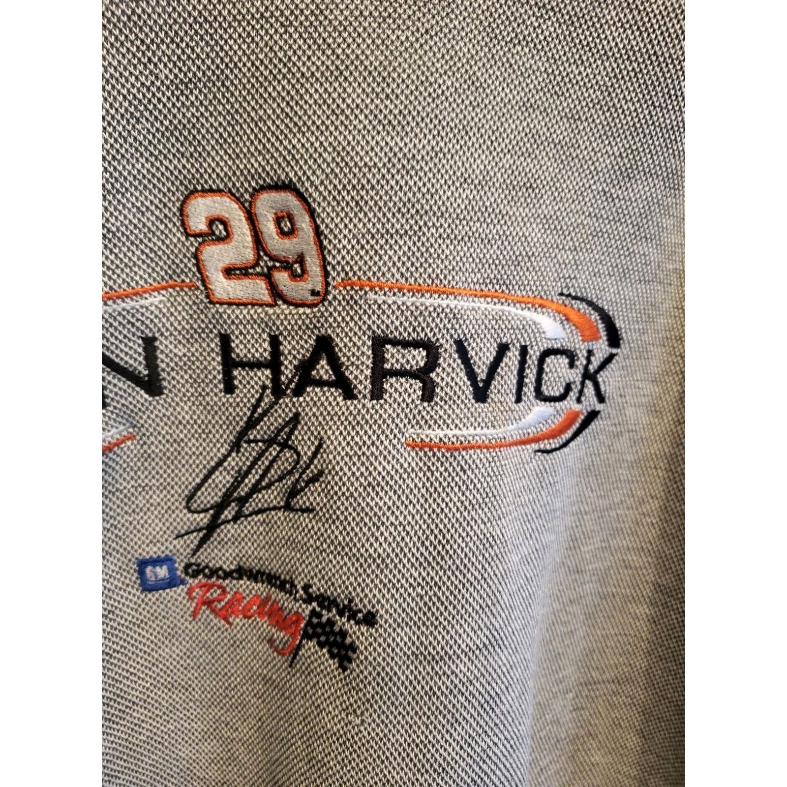 Chase Authentics VINTAGE NASCAR Crewneck Sweatshirt Men XXL Kevin Harvick GM 29 Racing Goodwrench Gray Cotton Fleece Logo Pullover Sweatshirt 80s 90s USA Sports Size US XXL / EU 58 / 5 - 4 Thumbnail