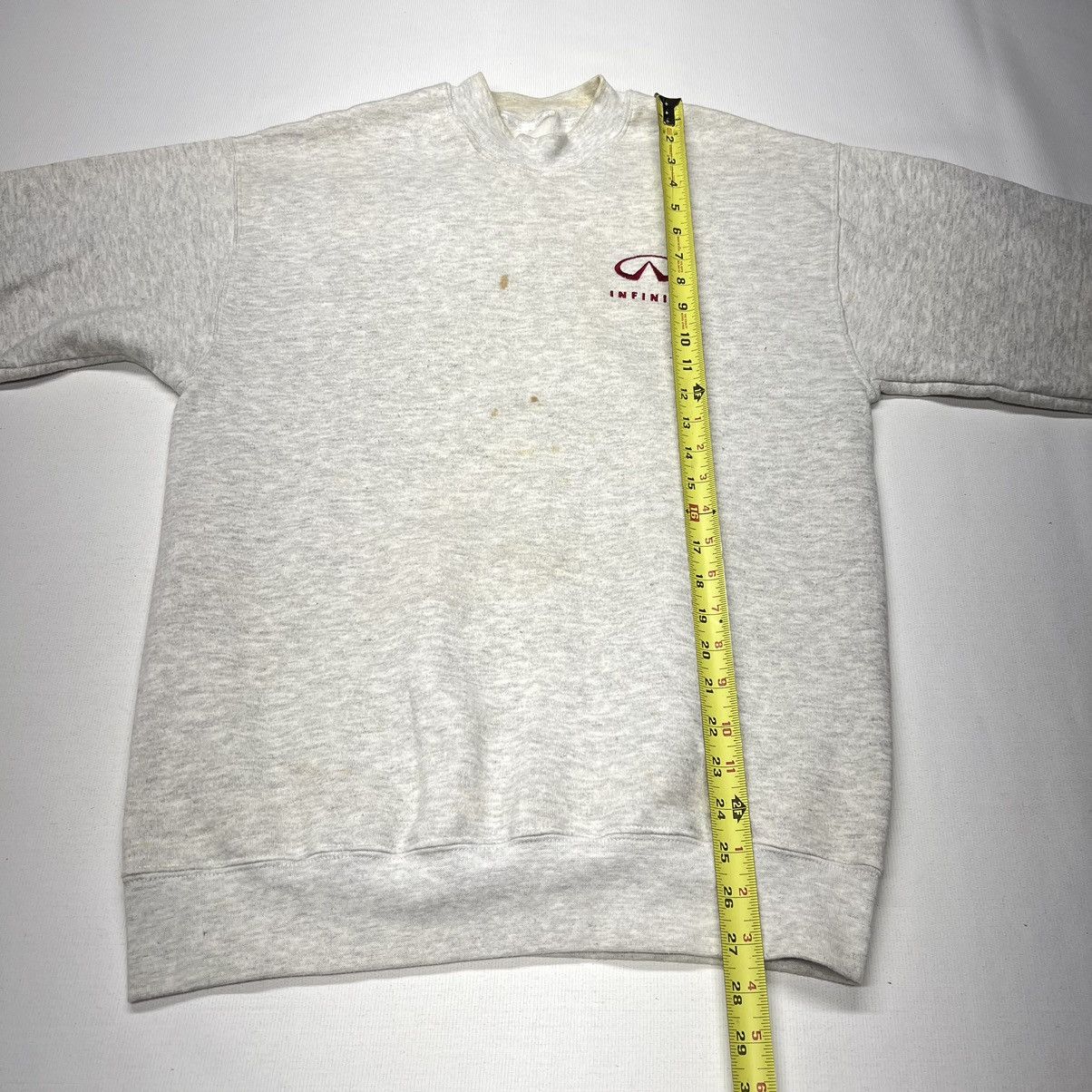 Vintage VTG Infiniti Crewneck Sweatshirt Grey Sweater Pullover Y2K Size US L / EU 52-54 / 3 - 17 Thumbnail