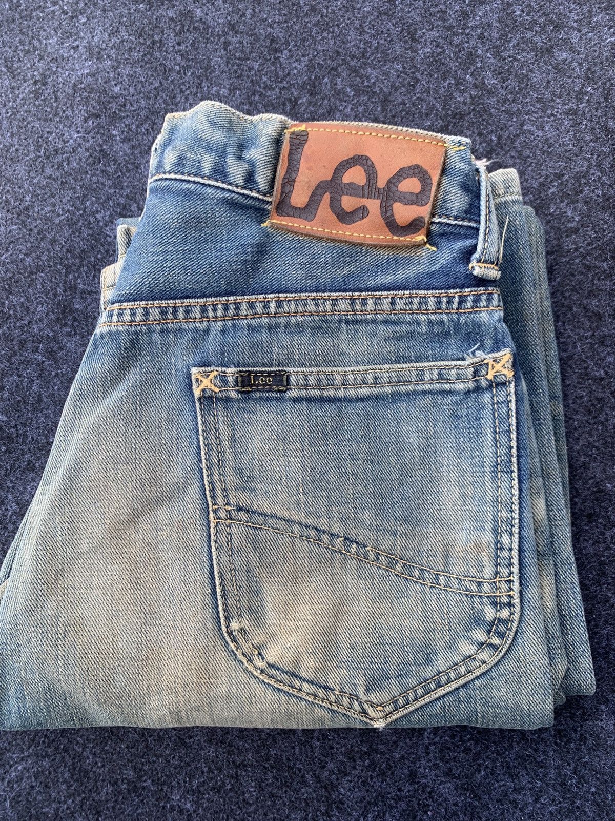 Lee VINTAGE LEE RIDER HALF SELVEDGE. Size US 28 / EU 44 - 10 Thumbnail