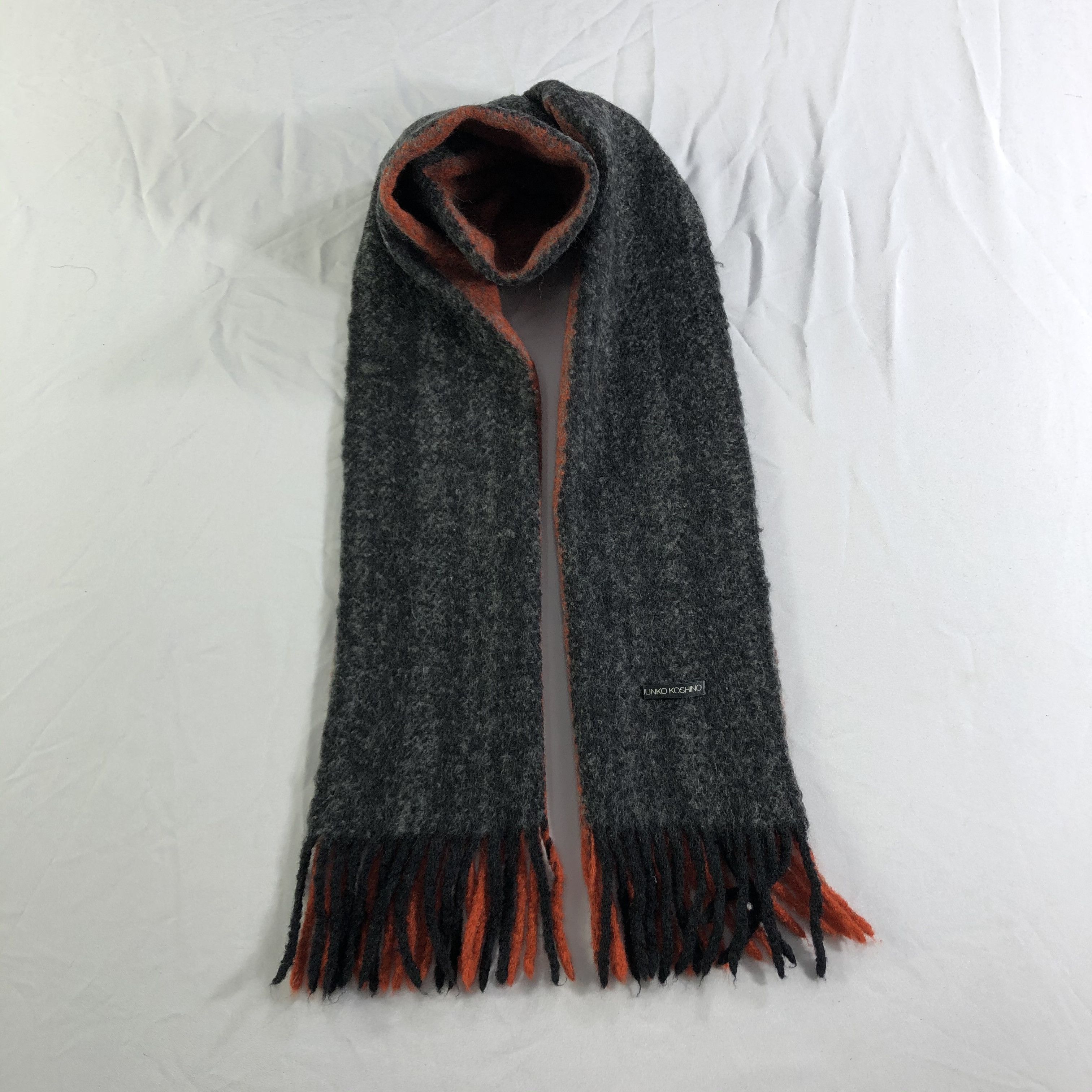 Mr. Junko Junko Koshino Cashmere Scarf Muffler Neckwear V2202 Size ONE SIZE - 1 Thumbnail