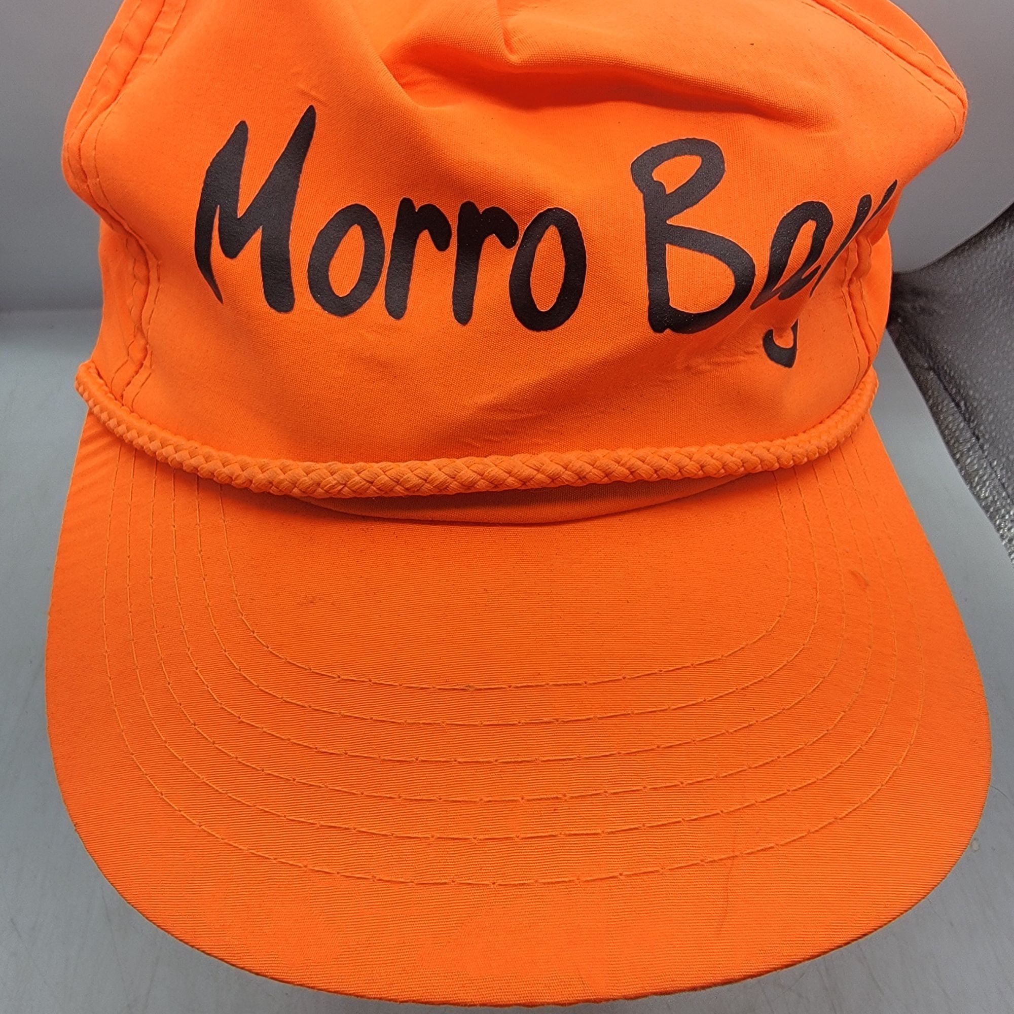 Other Vintage Morro Bay Orange Snapback Hat Adults Adjustable Casu Size ONE SIZE - 9 Thumbnail
