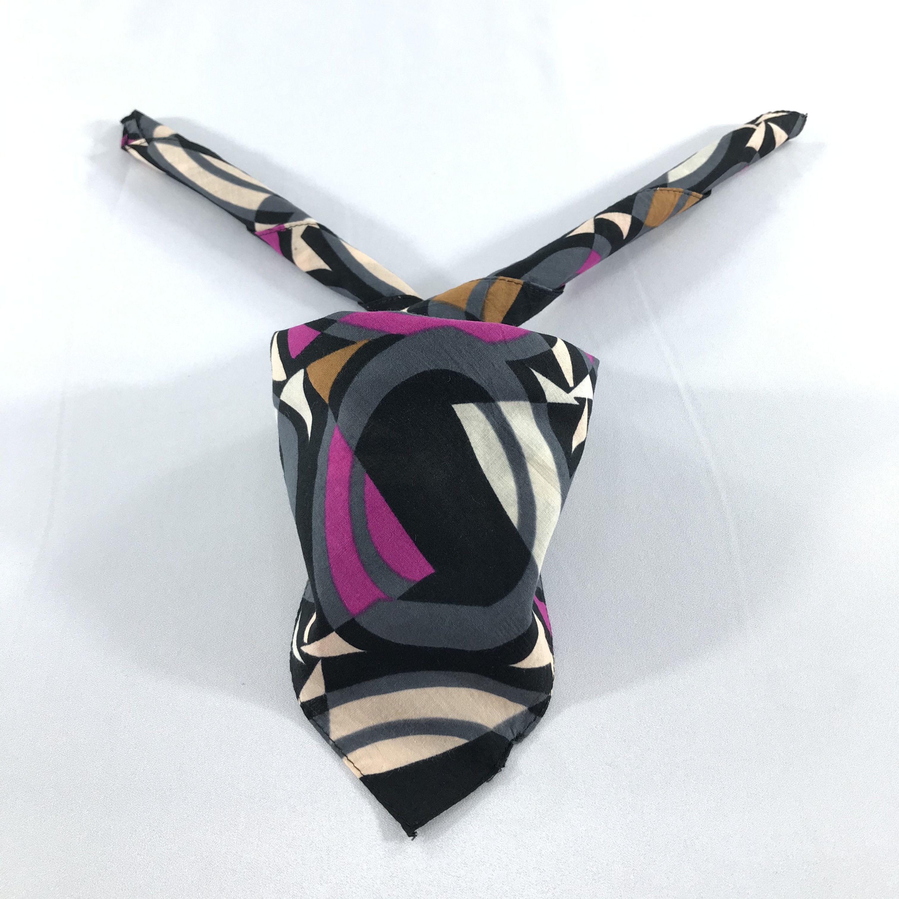 Diane von Furstenberg Diane Von Furstenberg Abstract Handkerchief Bandana H650 Size ONE SIZE - 1 Thumbnail