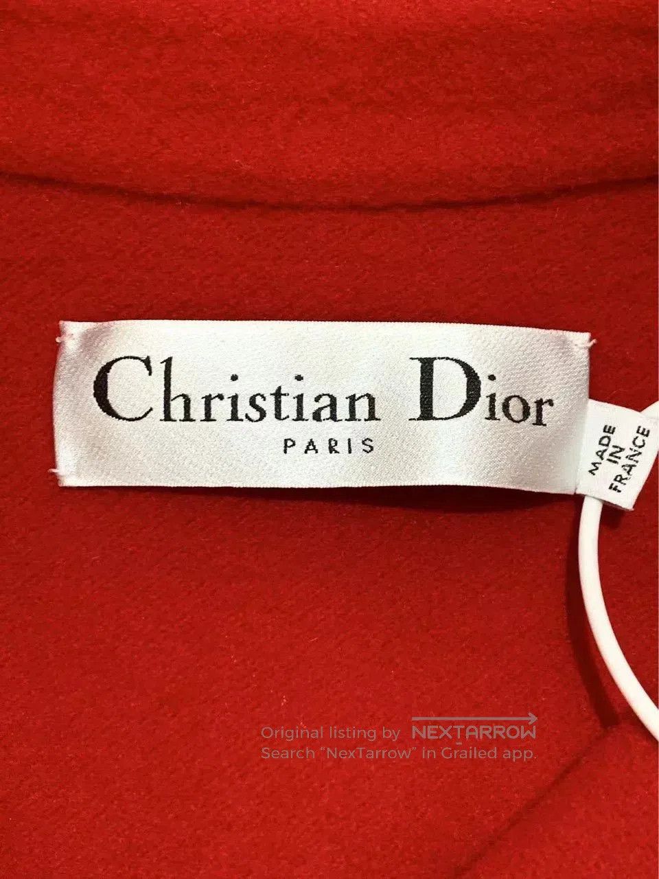 Dior red cashmere single. Size US S / EU 44-46 / 1 - 5 Thumbnail