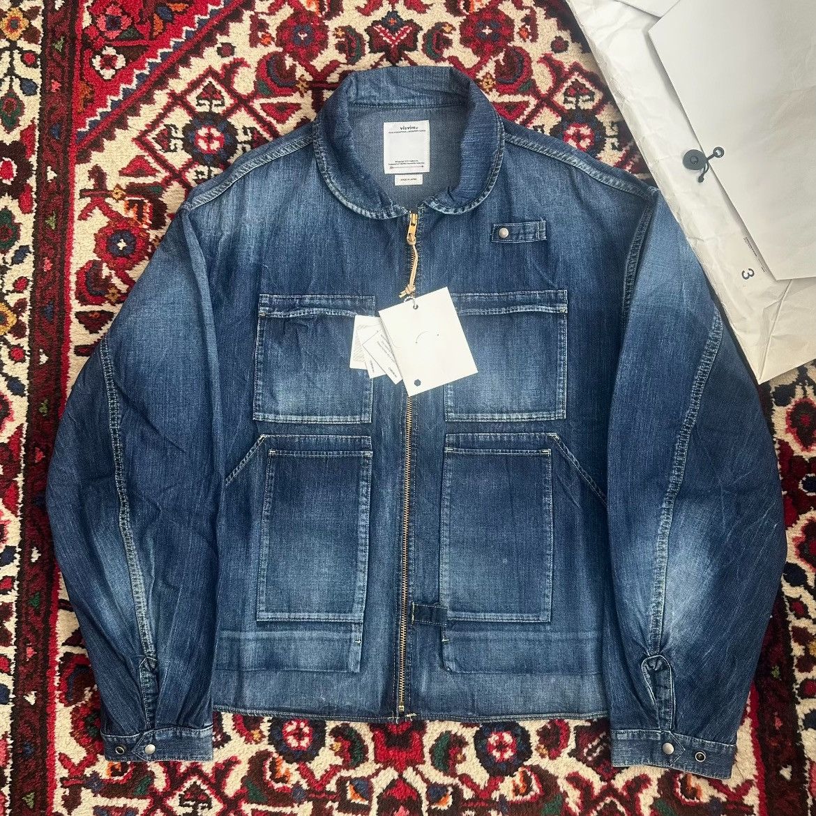 Visvim Sz 3 Visvim 20ss ENFIELD HUNTING Denim Jacket | Grailed Visvim Sz 3 Visvim 20ss ENFIELD HUNTING Denim Jacket | Grailed