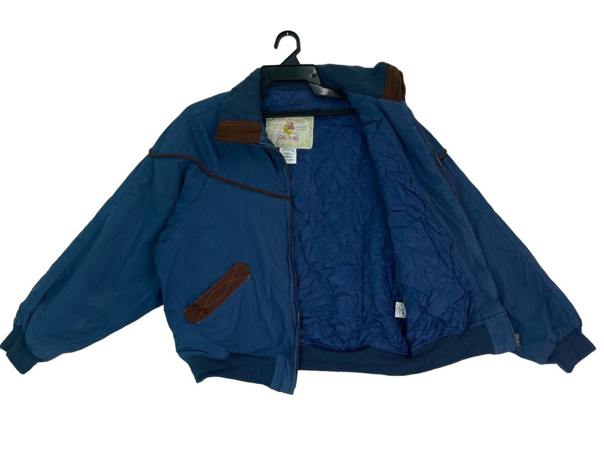 Edwin × Vintage Vtg 90s Edwin Something label limited release bomber jacket Size M / US 6-8 / IT 42-44 - 3 Thumbnail