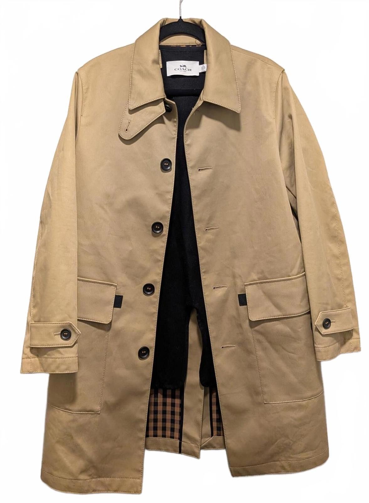 Coach Coach Womens Tan Walking Car Coat XS Khaki Fly Designer NWOT Size XS / US 0-2 / IT 36-38 - 3 Thumbnail