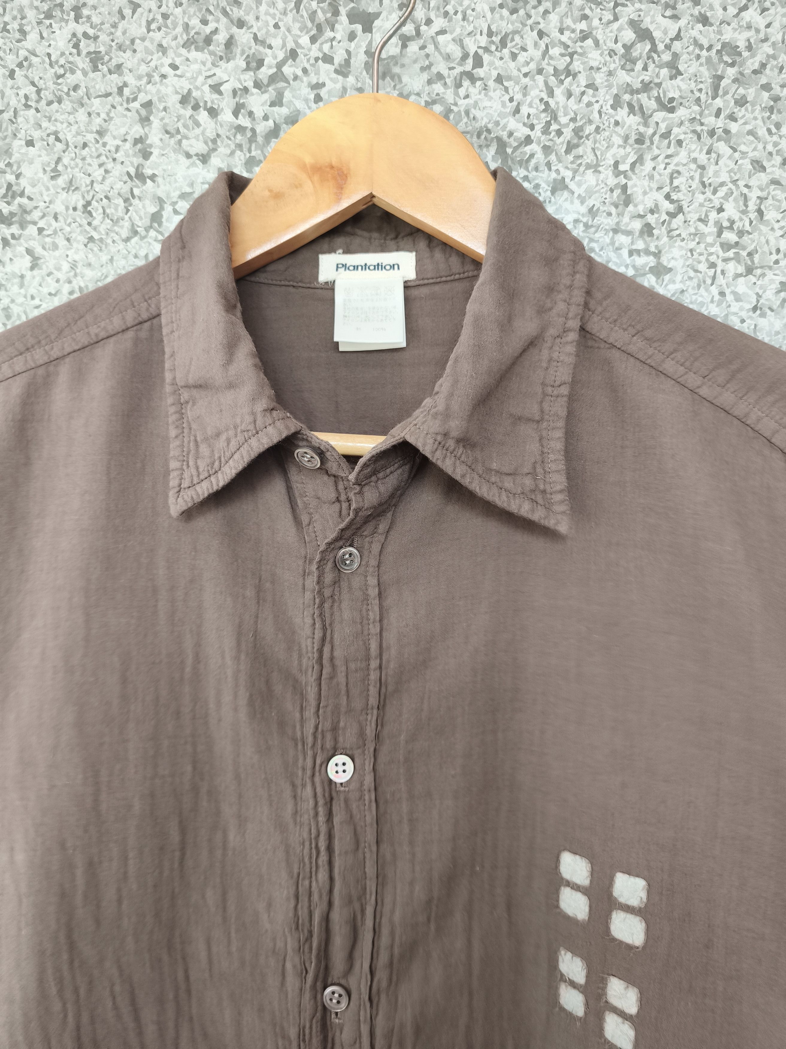 Issey Miyake 🔥 Plantation by Issey Miyake shirt ribbed design button up Size US M / EU 48-50 / 2 - 2 Thumbnail