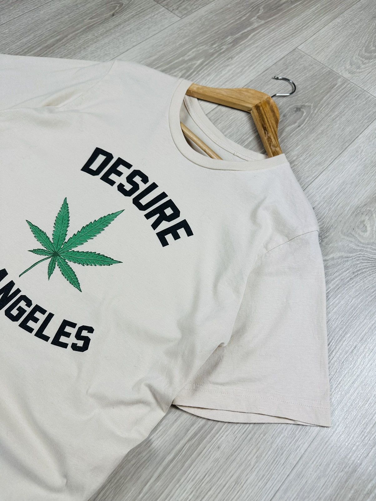 Bob Marley × Vintage Canabbis Desure Los Angeles T-Shirt Size US L / EU 52-54 / 3 - 4 Thumbnail