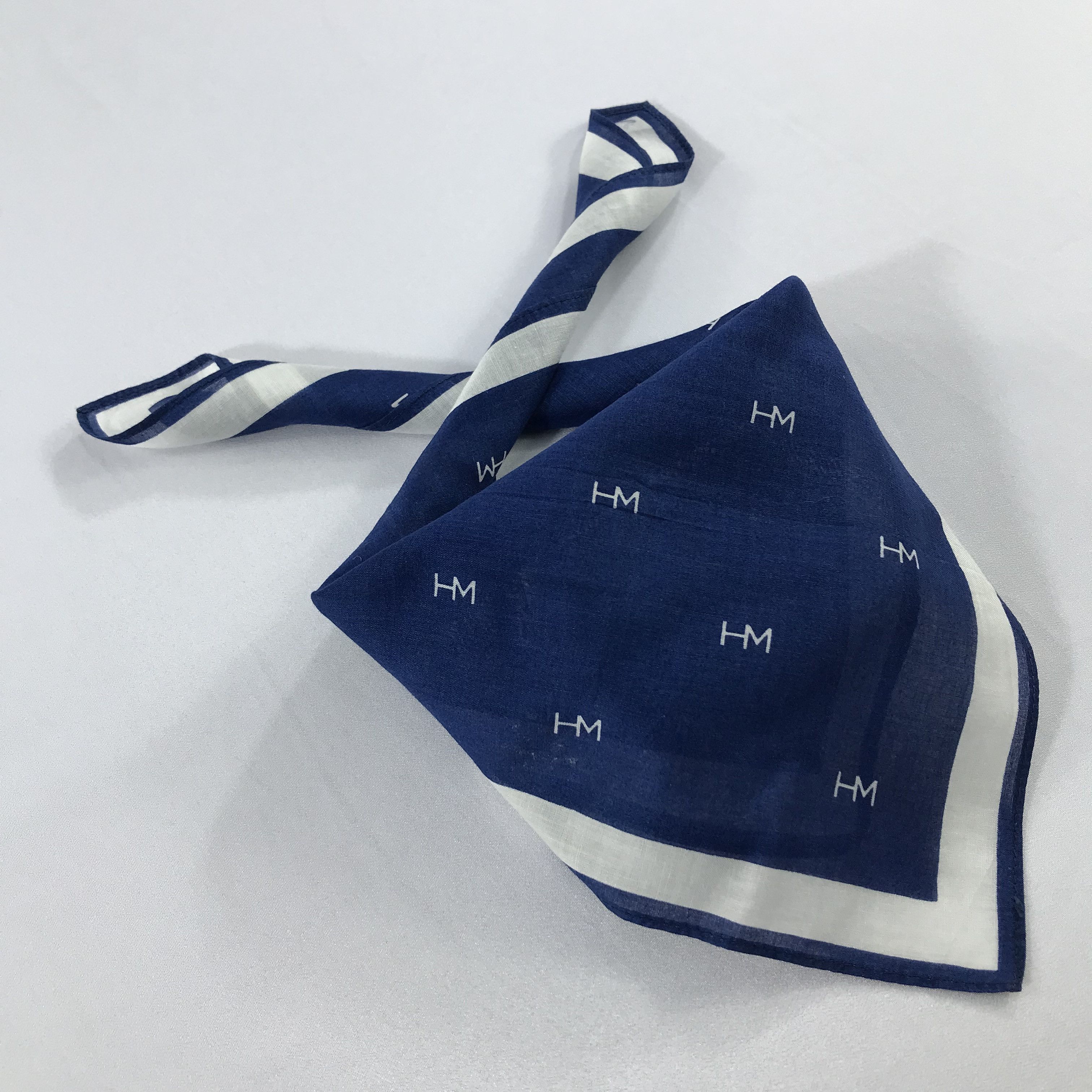 Hanae Mori × Vintage Hanae Mori Bandana / Handkerchief / Neckerchief - S2450 Size ONE SIZE - 4 Thumbnail