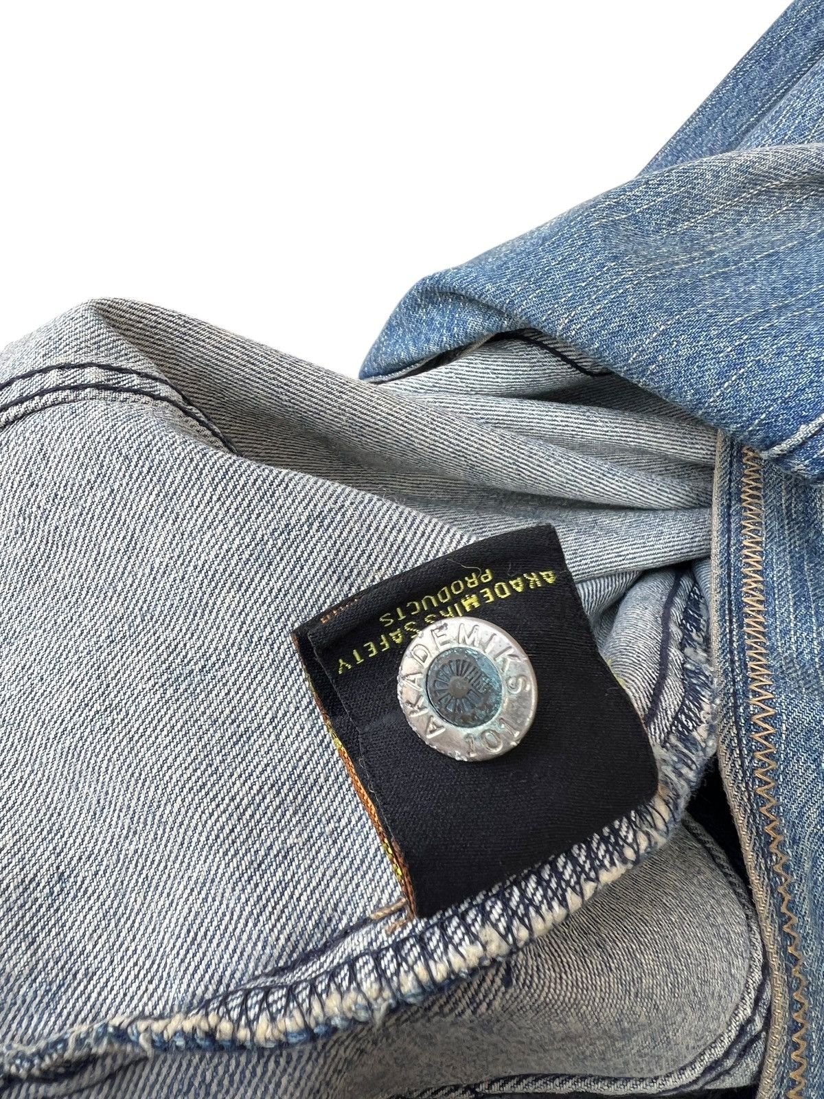 Akademiks Vintage Y2K Akademiks Sandwash Faded Chore Denim Jacket Size US XL / EU 56 / 4 - 12 Thumbnail