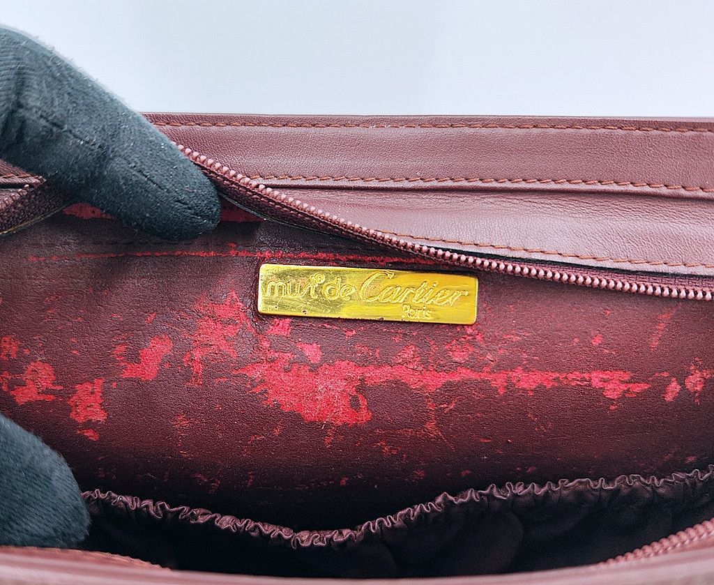 Cartier CARTIER Must de Cartier clutch bag with key holder Size ONE SIZE - 12 Thumbnail