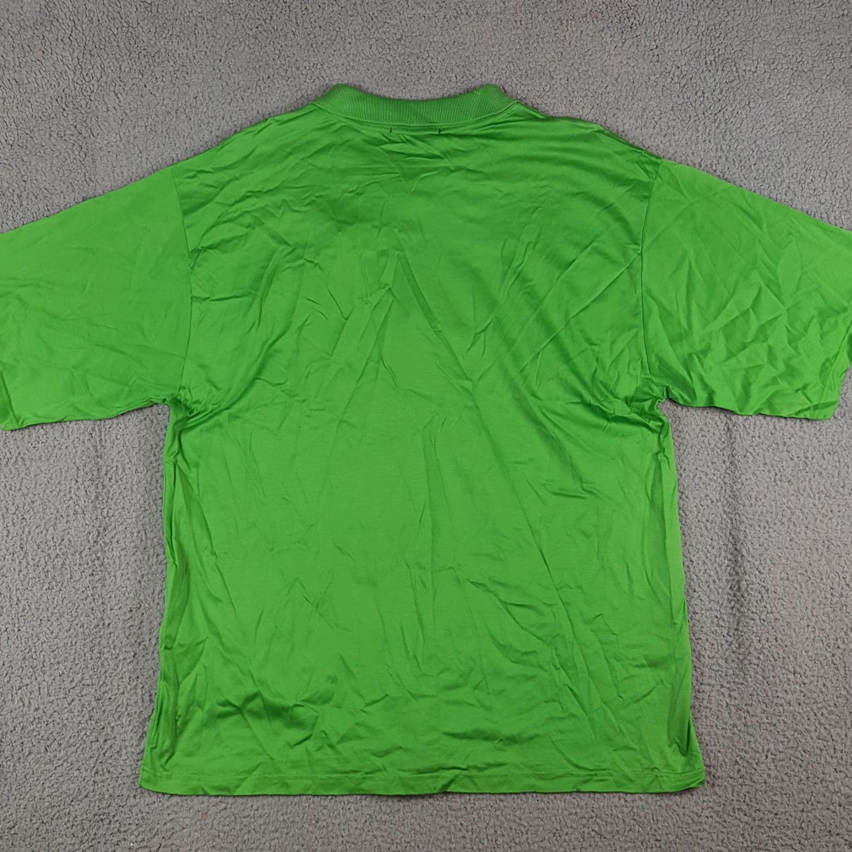 Vintage VINTAGE Raffi Polo Shirt Men's XL Green 90s Preppy Golf Collar Short Sleeve Cotton Button Shirt Size US XL / EU 56 / 4 - 6 Thumbnail