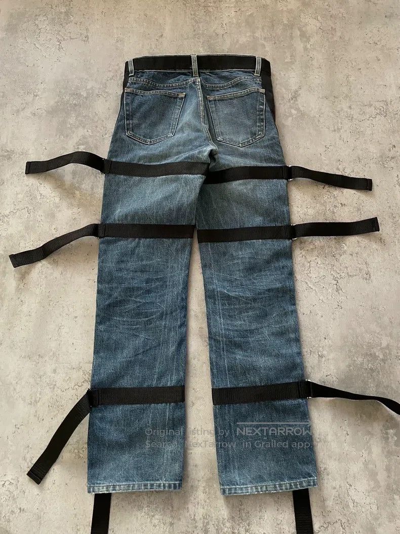 Helmut Lang HELMUT LANG Vintage Denim Jeans Size US 31 - 5 Thumbnail