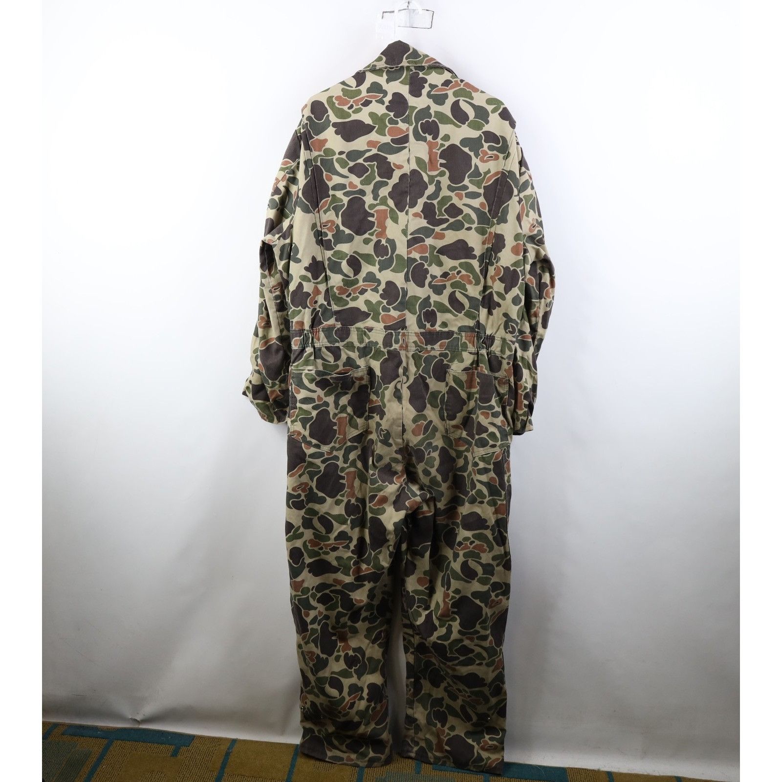 Vintage 70s 80s Walls Frogskin Camouflage Coveralls Bibs