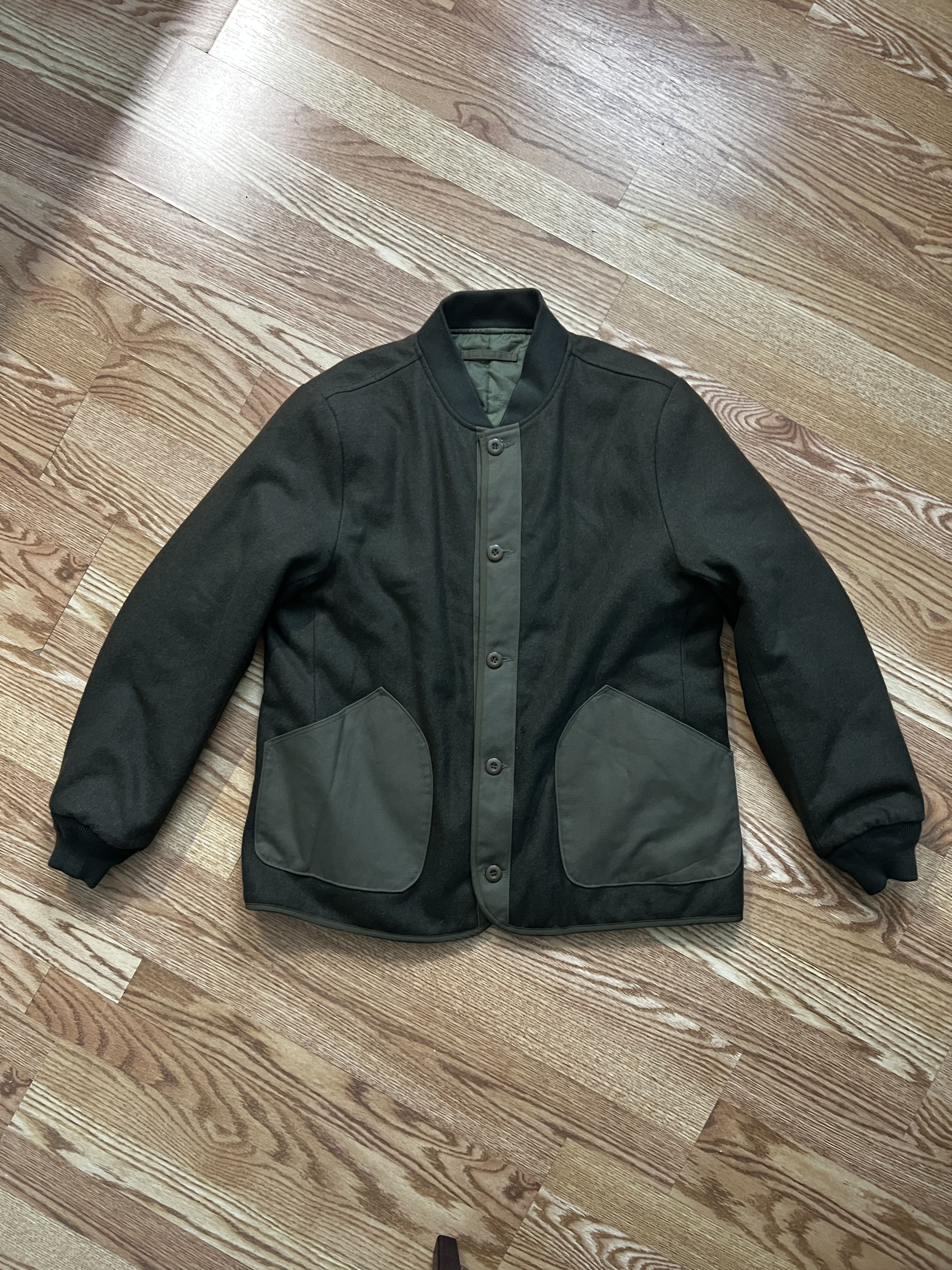 Schott Schott NYC Reversible Military M-43 Liner Jacket - Size L Size US L / EU 52-54 / 3 - 3 Thumbnail