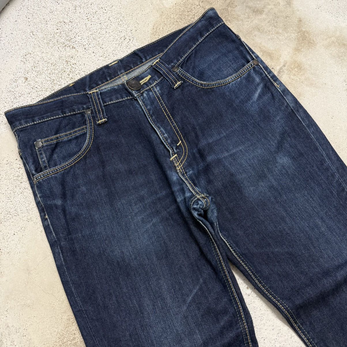 Lee Vintage Lee Used Sign Defects Style Denim Pants Size US 33 - 4 Thumbnail