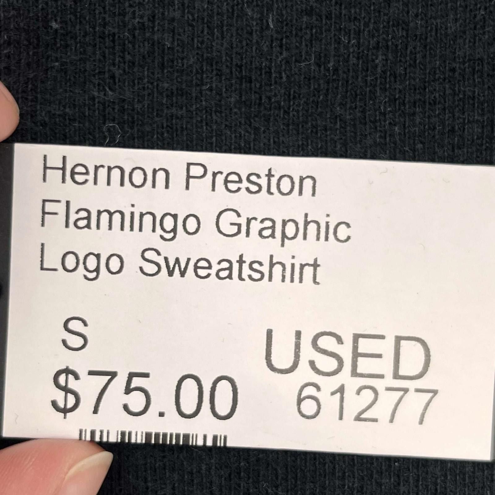 Heron Preston Heron Preston Flamingo Graphic Logo Sweatshirt Size US S / EU 44-46 / 1 - 9 Thumbnail
