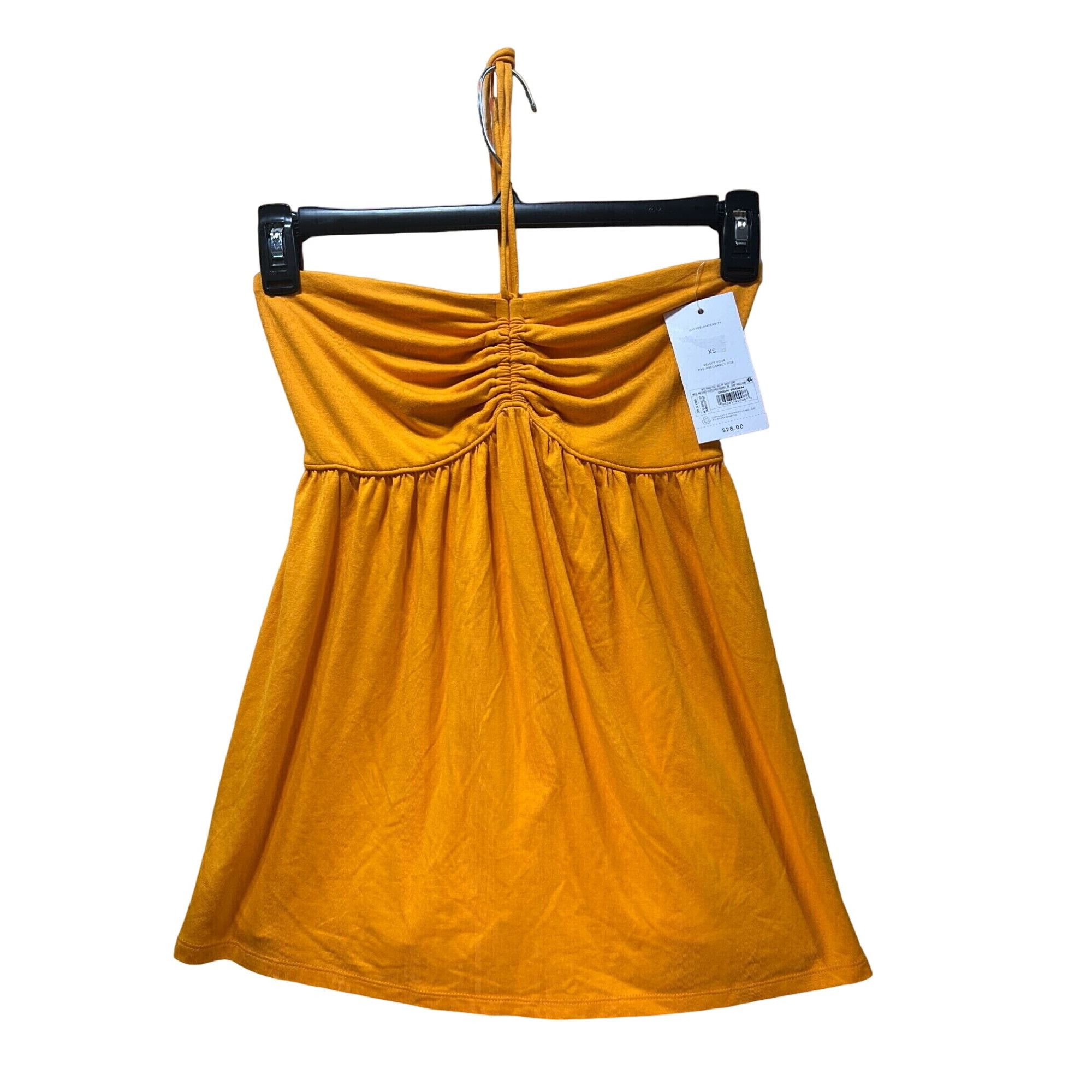 Other Isabel Maternity - Babydoll Maternity Tank Top - Orange - Sm Size S / US 4 / IT 40 - 2 Thumbnail