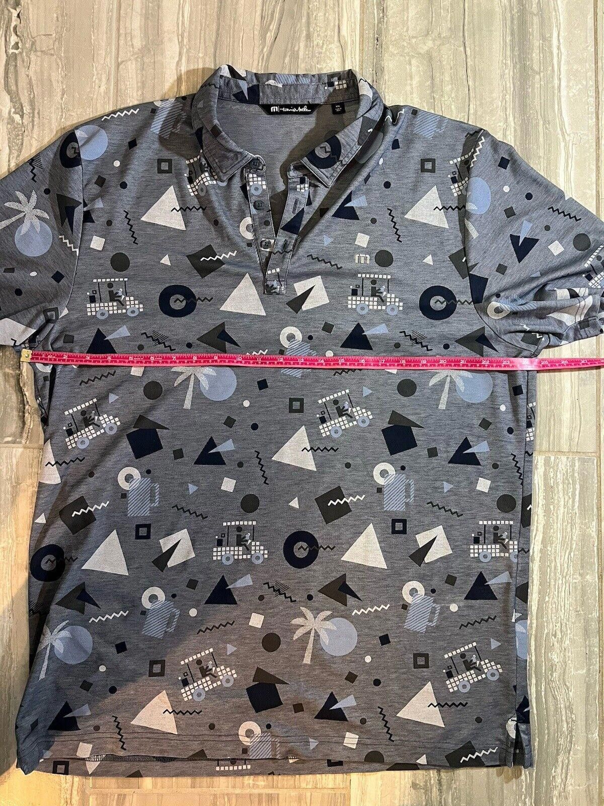 TravisMathew TravisMathew Rat Pack Mens Golf Polo Size XXL Size US XXL / EU 58 / 5 - 3 Thumbnail