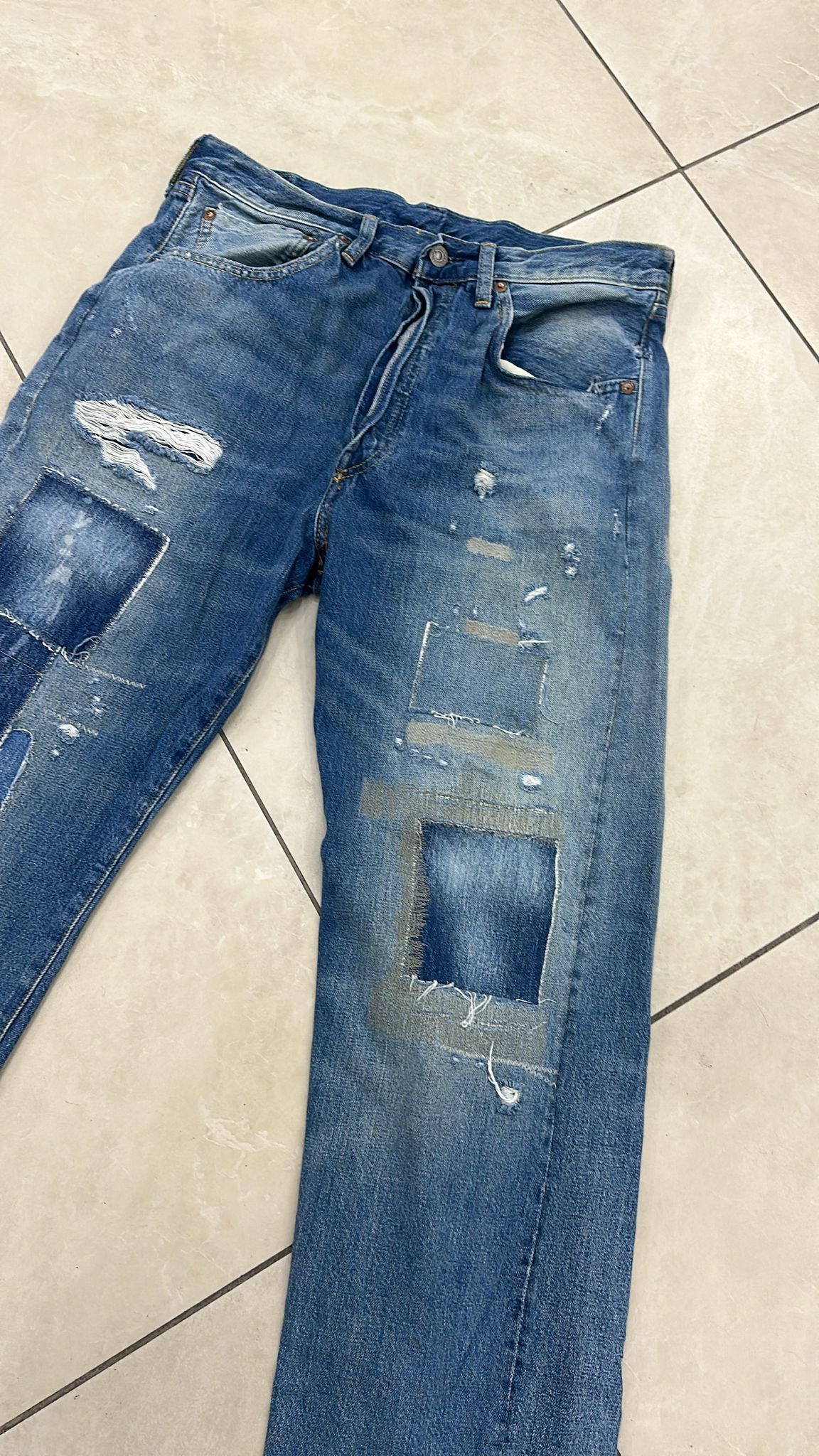 Levi's Vintage Clothing LVC Levi's Vintage Clothing 1955 501XX BigE Selvedge Jeans Size US 32 / EU 48 - 2 Thumbnail