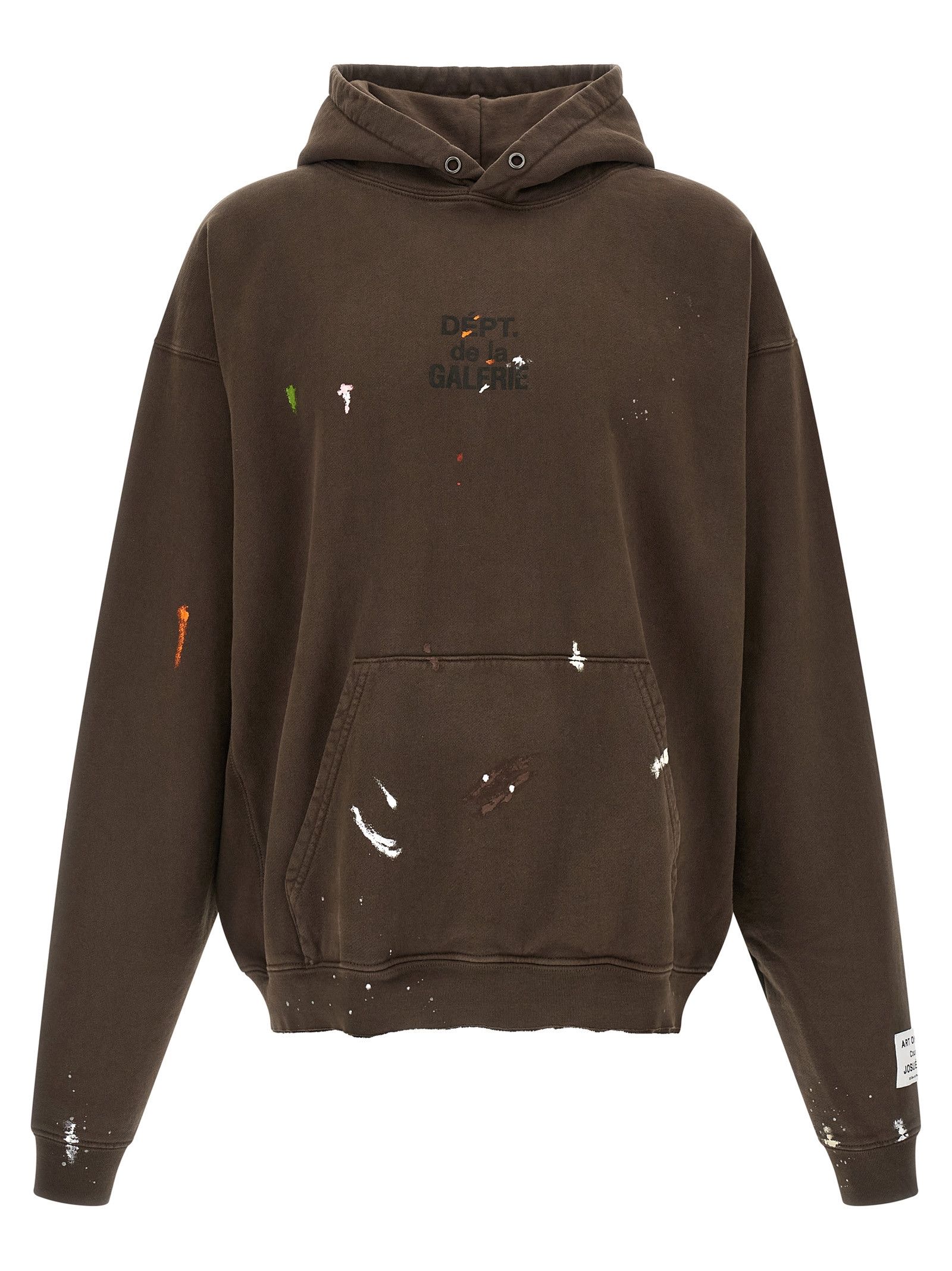 Gallery Dept. 'French Logo Painted' Hoodie Size US XL / EU 56 / 4 - 1 Thumbnail