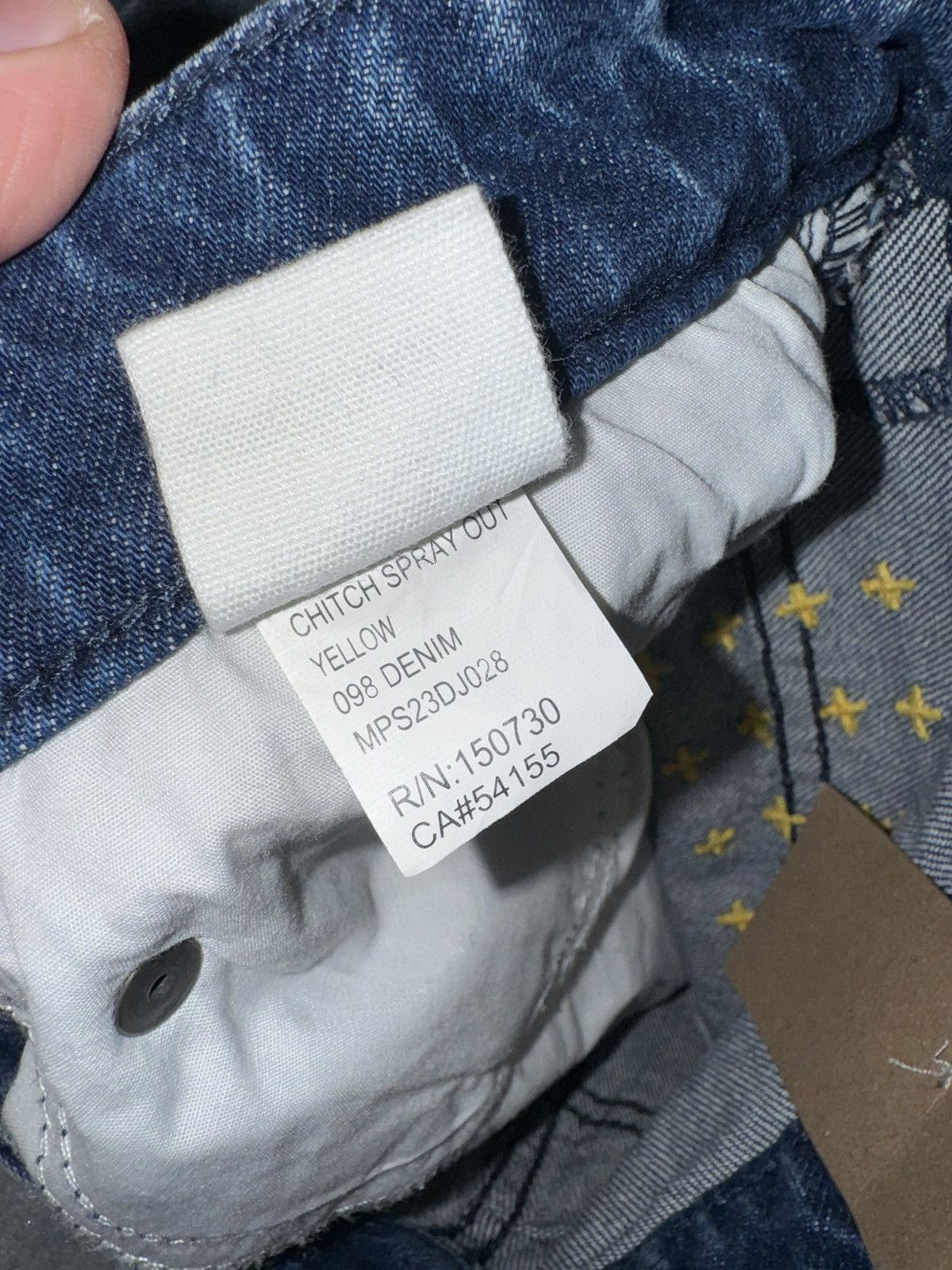 Ksubi Ksubi Chitch Spray out Yellow Jeans Size US 34 / EU 50 - 9 Thumbnail