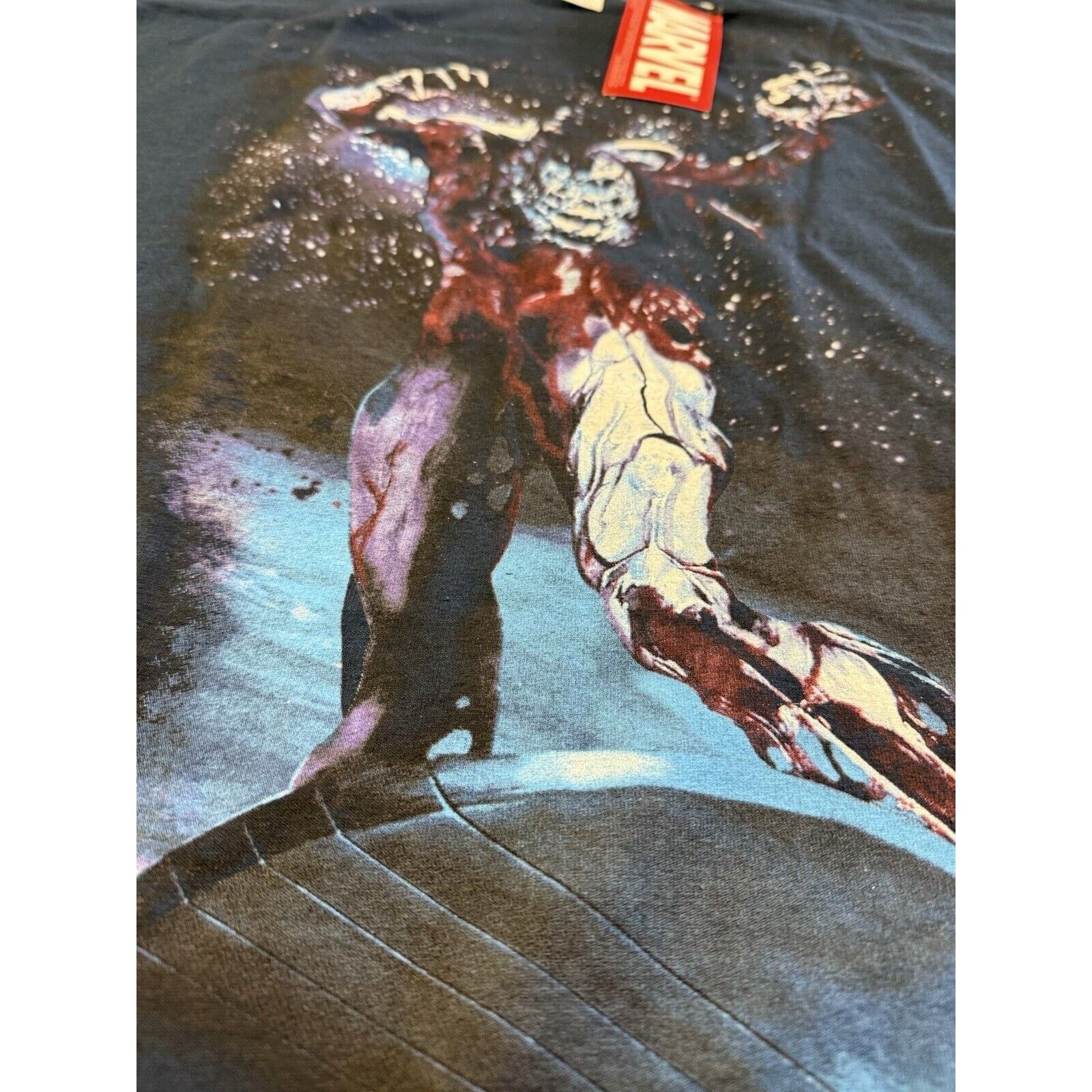 Marvel Comics 2007 Marvel Mad Engine Silver Surfer w Tags Zombie Shirt XL Size US XL / EU 56 / 4 - 6 Thumbnail