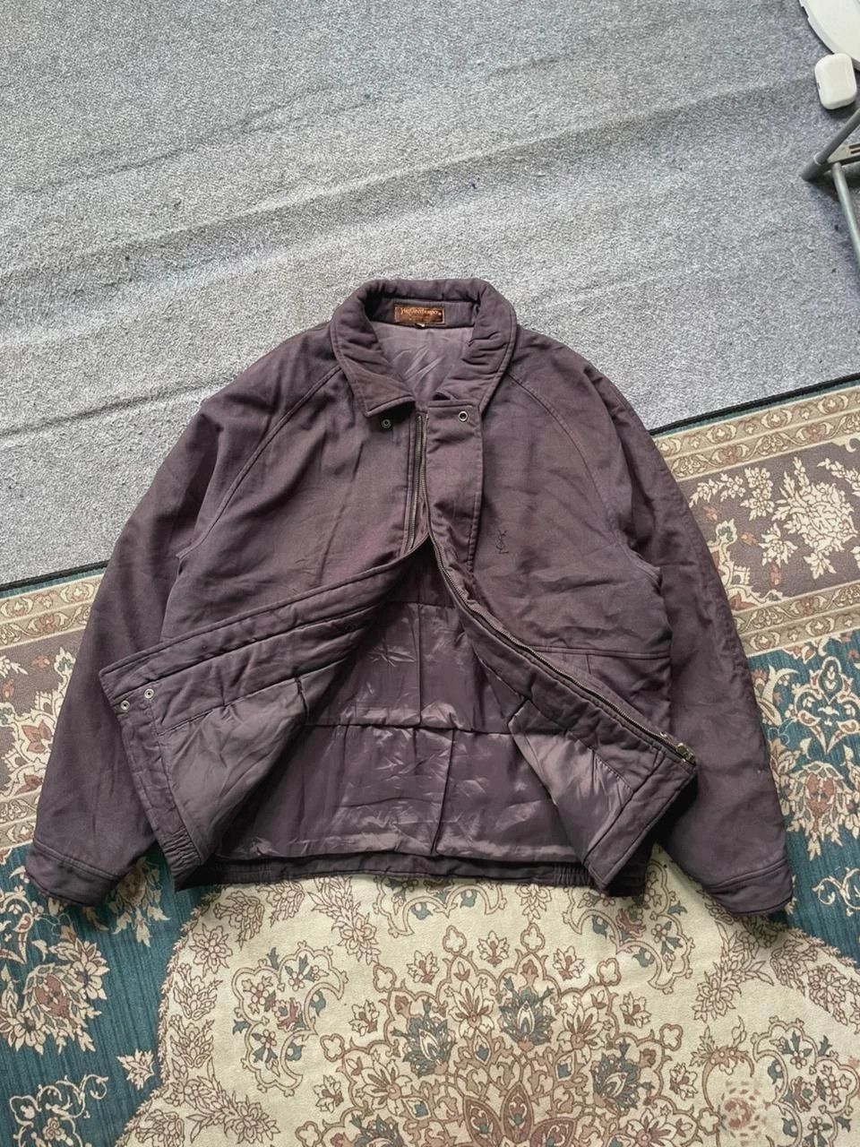 Saint Laurent Paris Vintage Yves Saint Laurent YSL Suede Jacket Size US L / EU 52-54 / 3 - 3 Thumbnail