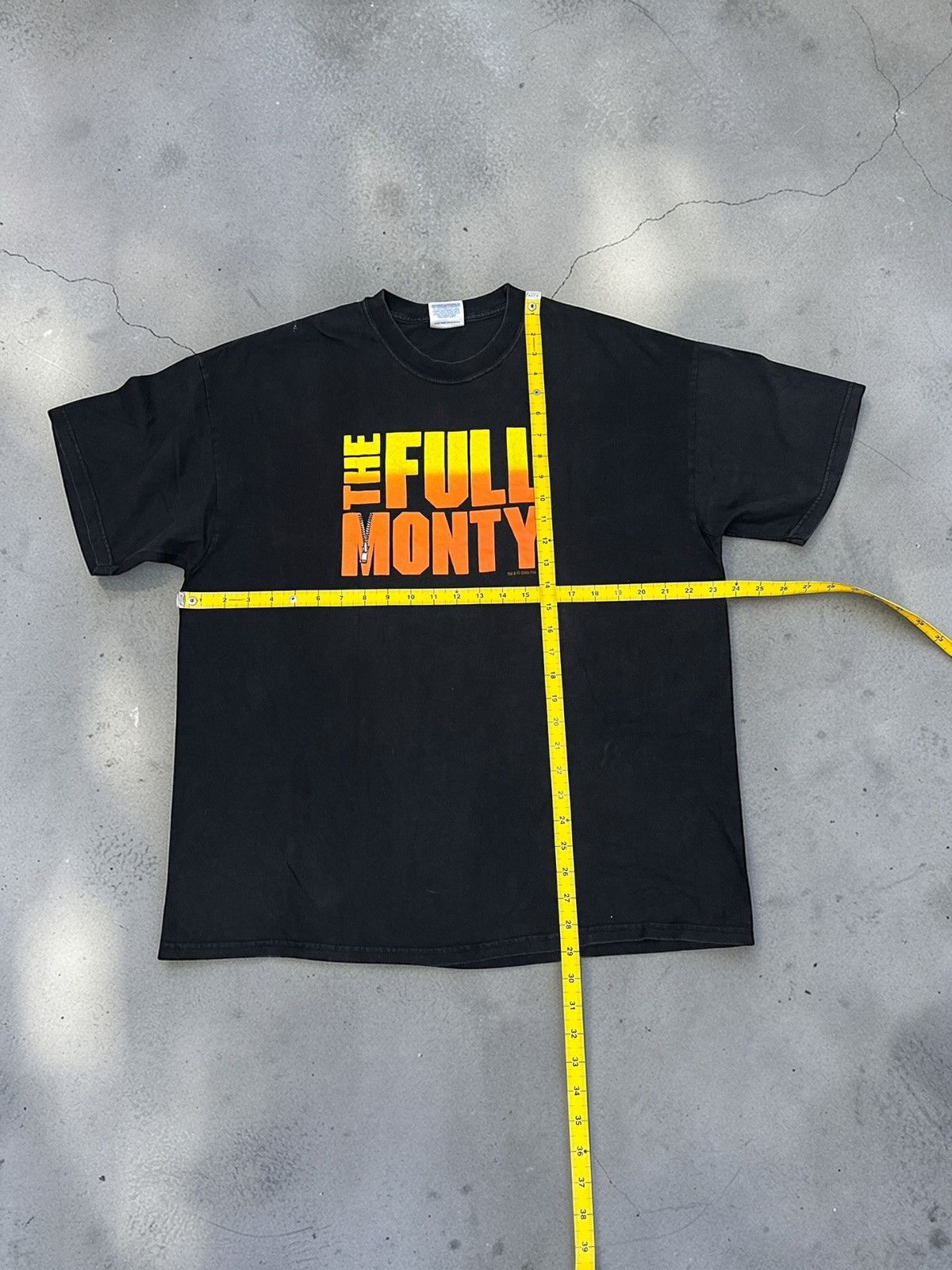 N.Hoolywood Vintage 2000 The Full Monty Movie Promo T-Shirt Size US XL / EU 56 / 4 - 6 Thumbnail