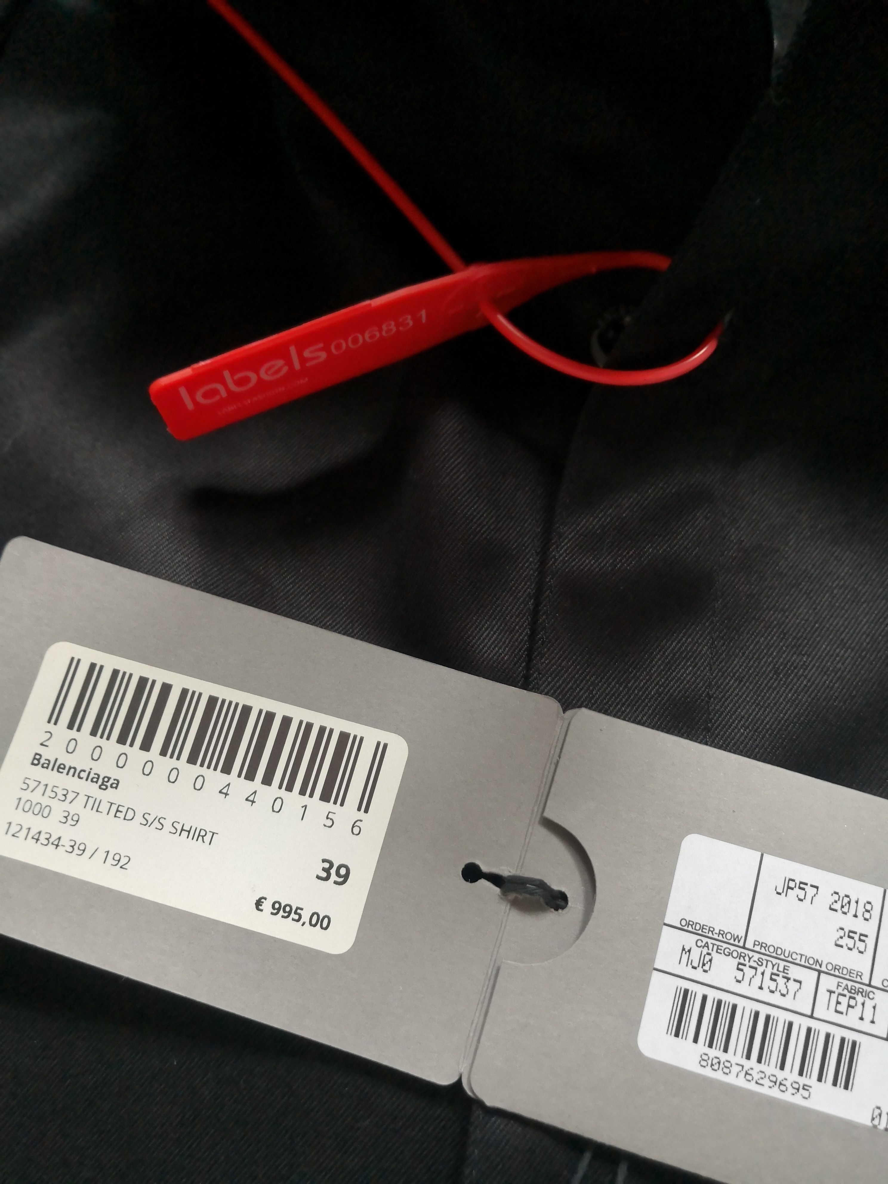 Balenciaga Rare Balenciaga metal Shirt Size US S / EU 44-46 / 1 - 5 Thumbnail