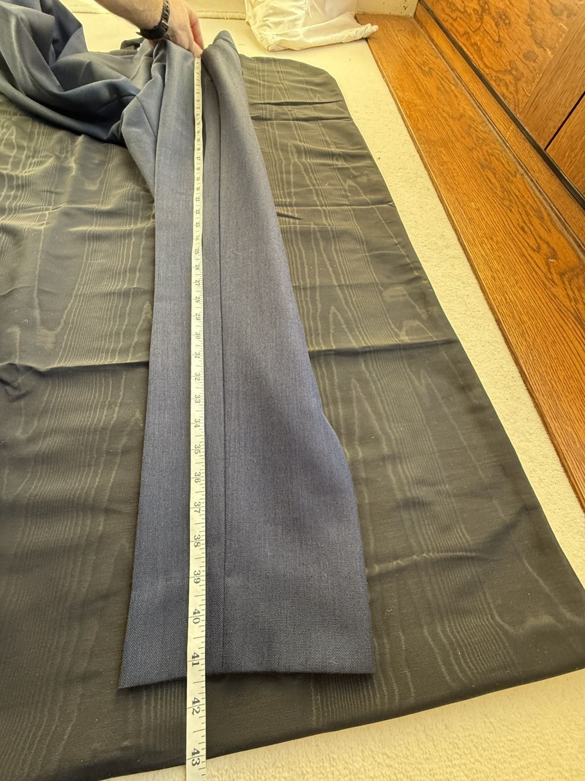 Dior Grail Dior KVA blue notch lapel unstructured blue suit 48 Size 38R - 21 Thumbnail