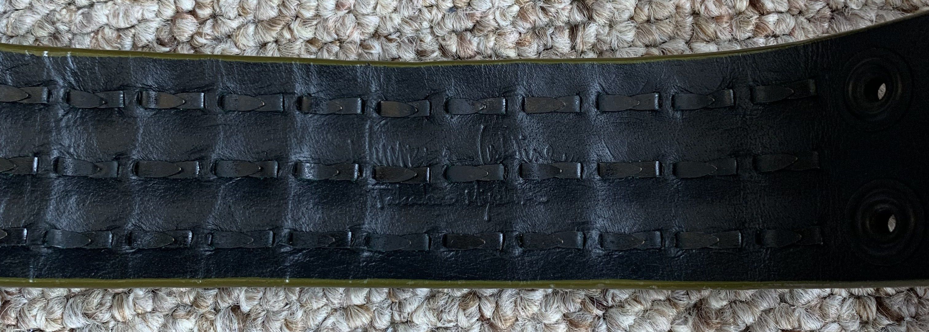 Number (N)ine FW04 Number (N)ine Studded Leather Bracelet Size ONE SIZE - 8 Thumbnail