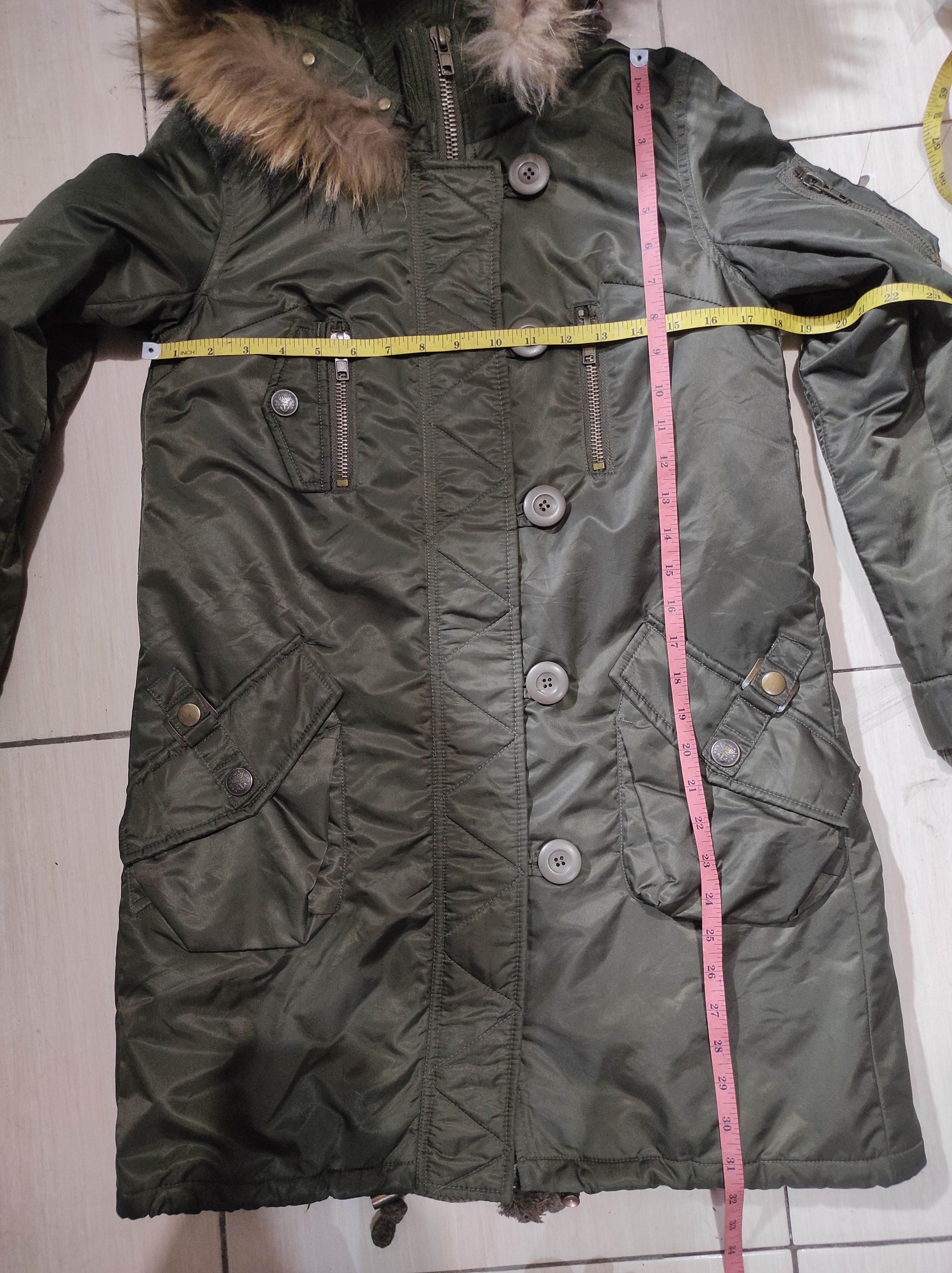 Le Grande Bleu (L.G.B.) INGNI Double Zip fur hoodie parka jacket LGB style Size US S / EU 44-46 / 1 - 21 Thumbnail