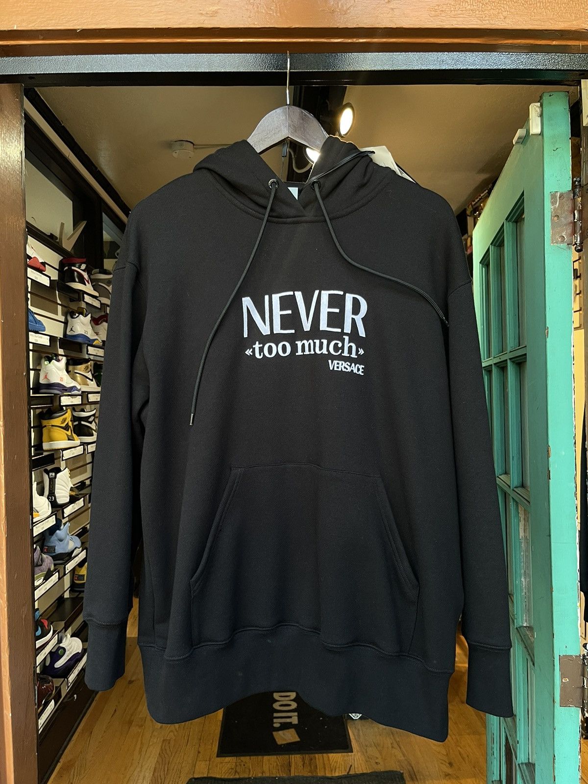 ‘Never Too Much’ Versace Hoodie