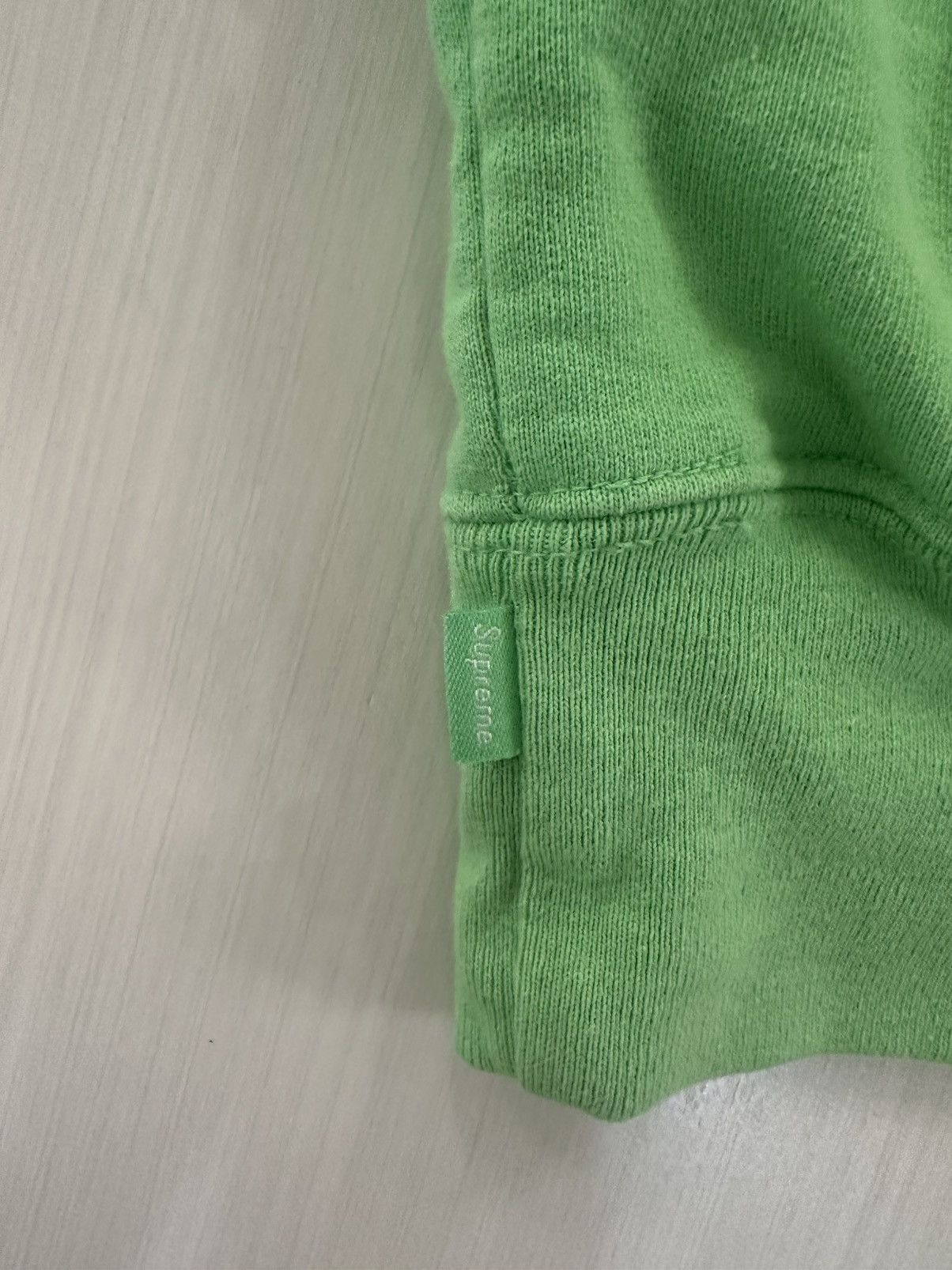 Supreme Supreme Cop Car Hoodie bright green FW19 used sz M Size US M / EU 48-50 / 2 - 9 Thumbnail