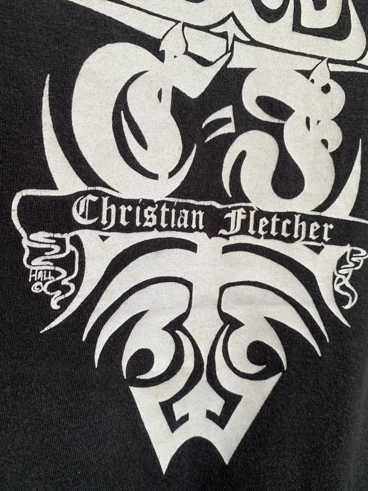 Vintage Vintage 90s Christian Fletcher Skate Surf / Skateboards Tees Size US XL / EU 56 / 4 - 3 Thumbnail