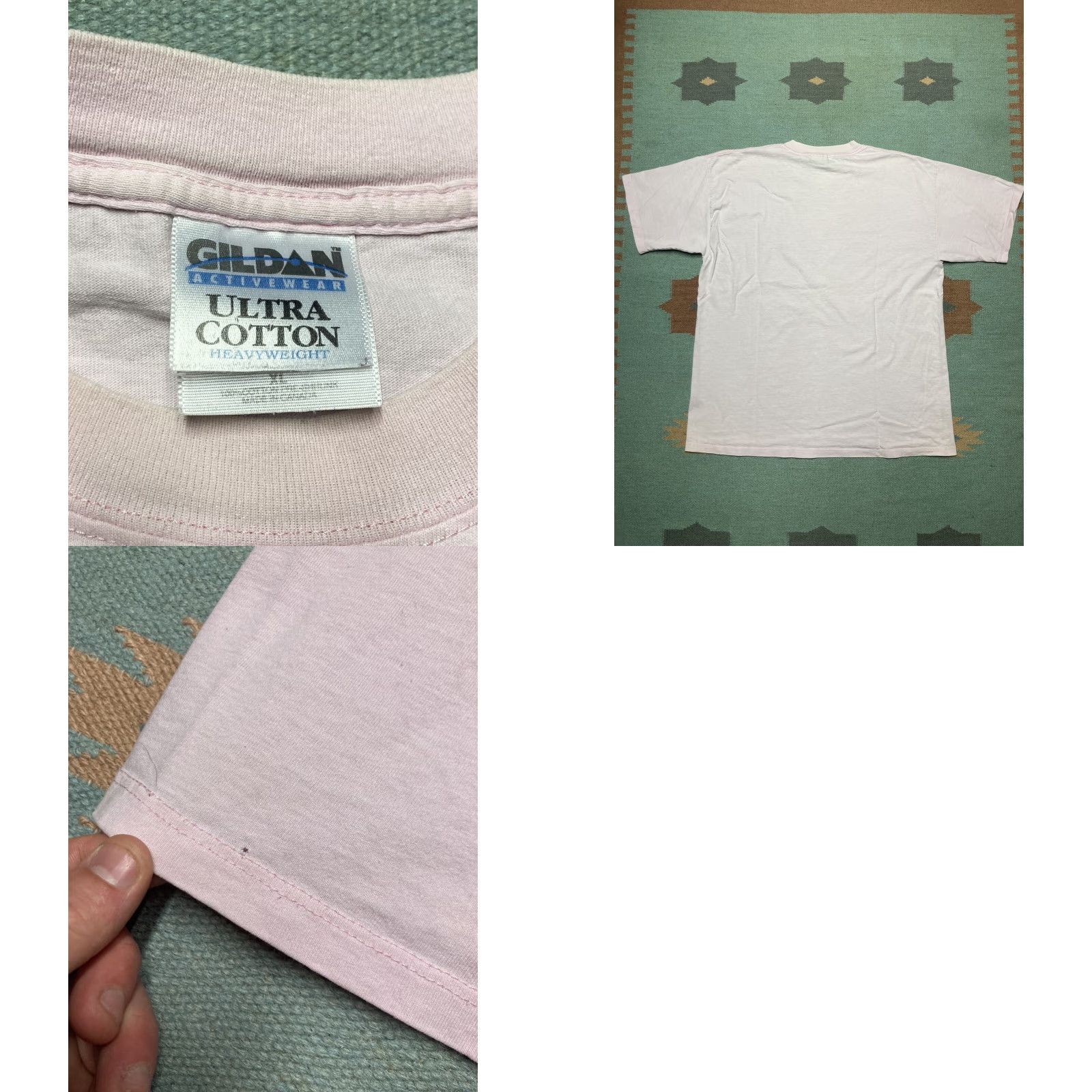 Gildan VINTAGE 90s Grandma T Shirt Sewing Love Means Sew Much Doll Y2K Cute XL Pink Womens T-Shirt Love 90s Vintage Gildan XL Size XL / US 12-14 / IT 48-50 - 8 Thumbnail