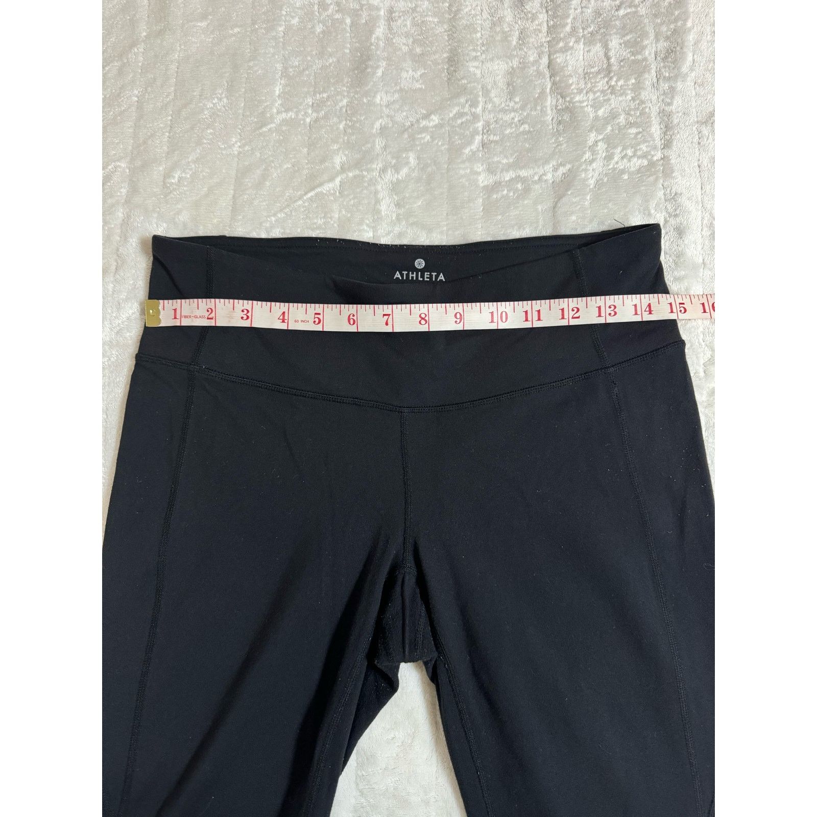 Athleta Athleta Women's Black Leggings Activewear Size M - USED Size 30" / US 8 / IT 44 - 5 Thumbnail