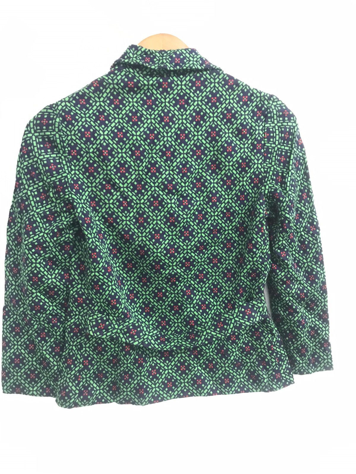 Designer × Japanese Brand × Vintage Vintage Mirsa Italy women green blazer Size S / US 4 / IT 40 - 2 Thumbnail