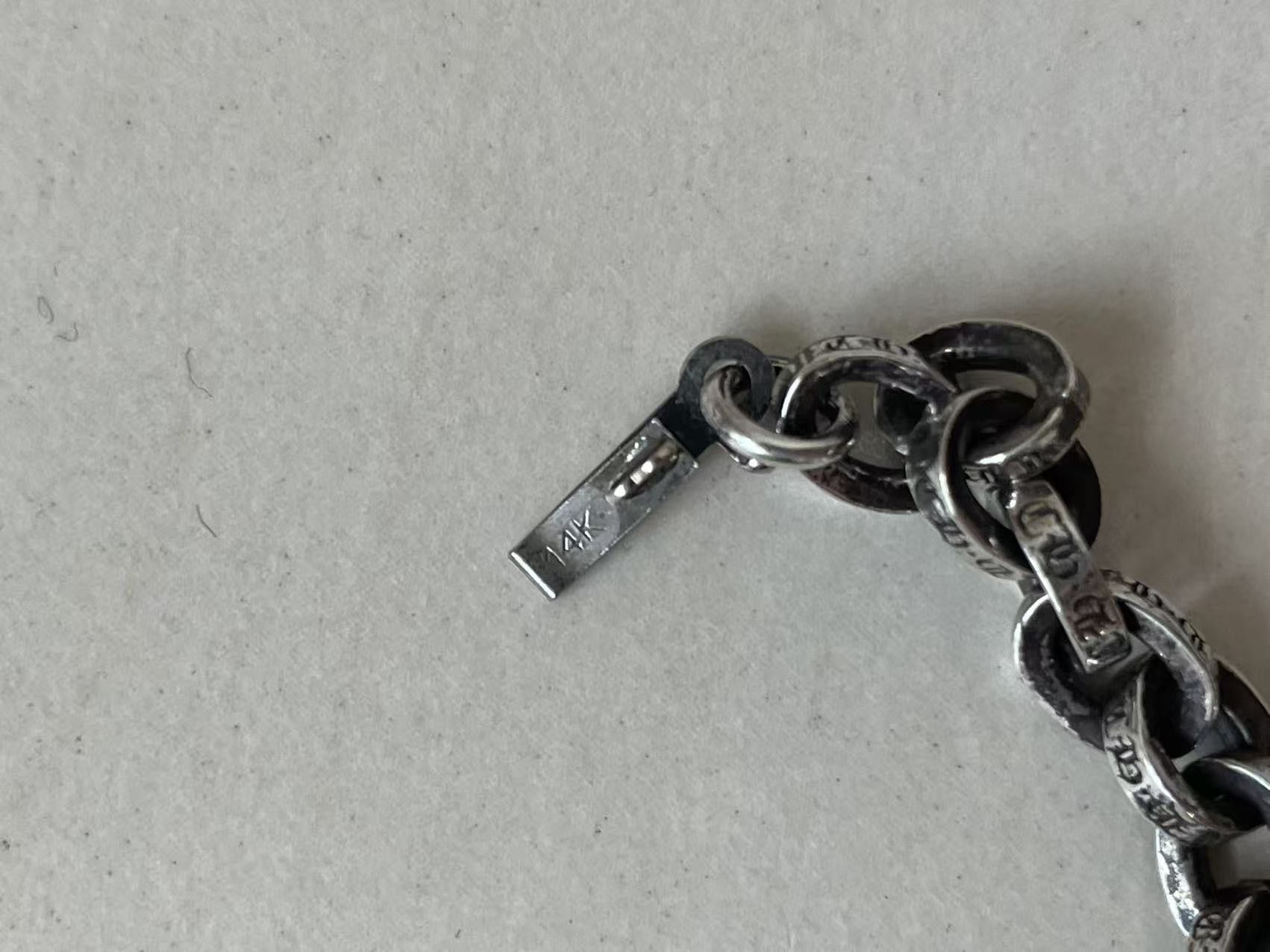 Chrome Hearts Chrome Hearts Silver Paperchain Bracelet Size ONE SIZE - 9 Thumbnail