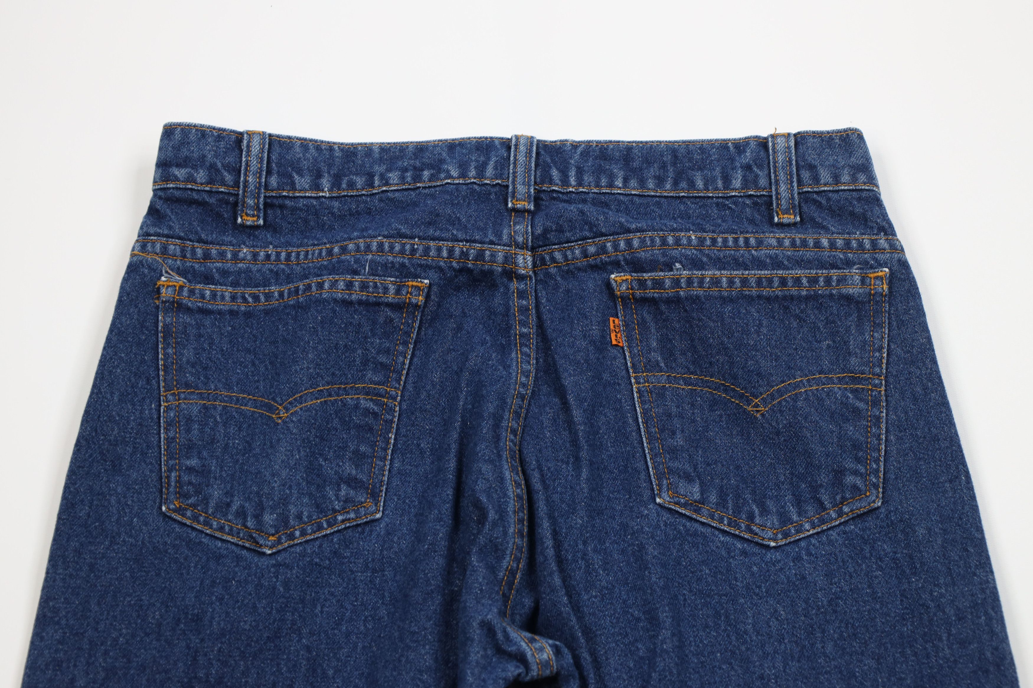 Levi's Vintage 90s Levis 505 Orange Tab Straight Leg Jeans Blue Size US 33 - 12 Thumbnail