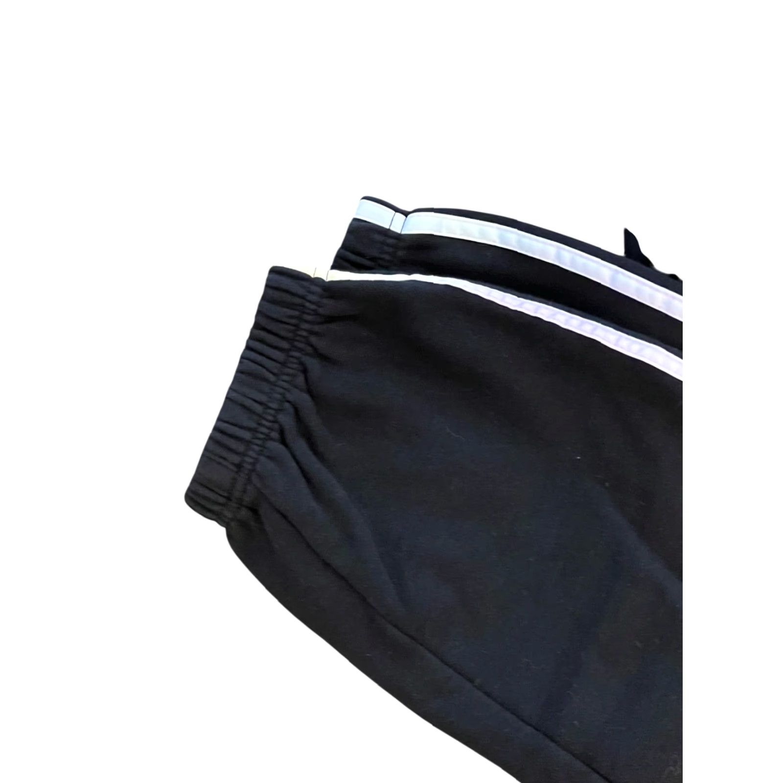 Adidas ADIDAS Sweatpants Loose Fit XL Black Pastel Stripes Activewear Loungewear Elastic Waist Pockets Men Regular Pants Size US 36 / EU 52 - 2 Thumbnail