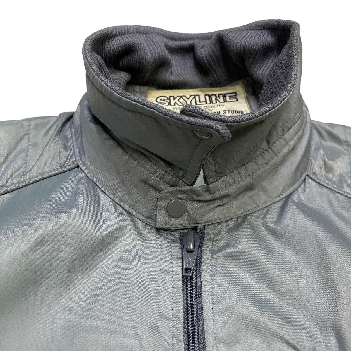 Issey Miyake 💥RARE💥Vintage Issey Miyake Skyline Racing Bomber Jacket Size US L / EU 52-54 / 3 - 11 Thumbnail