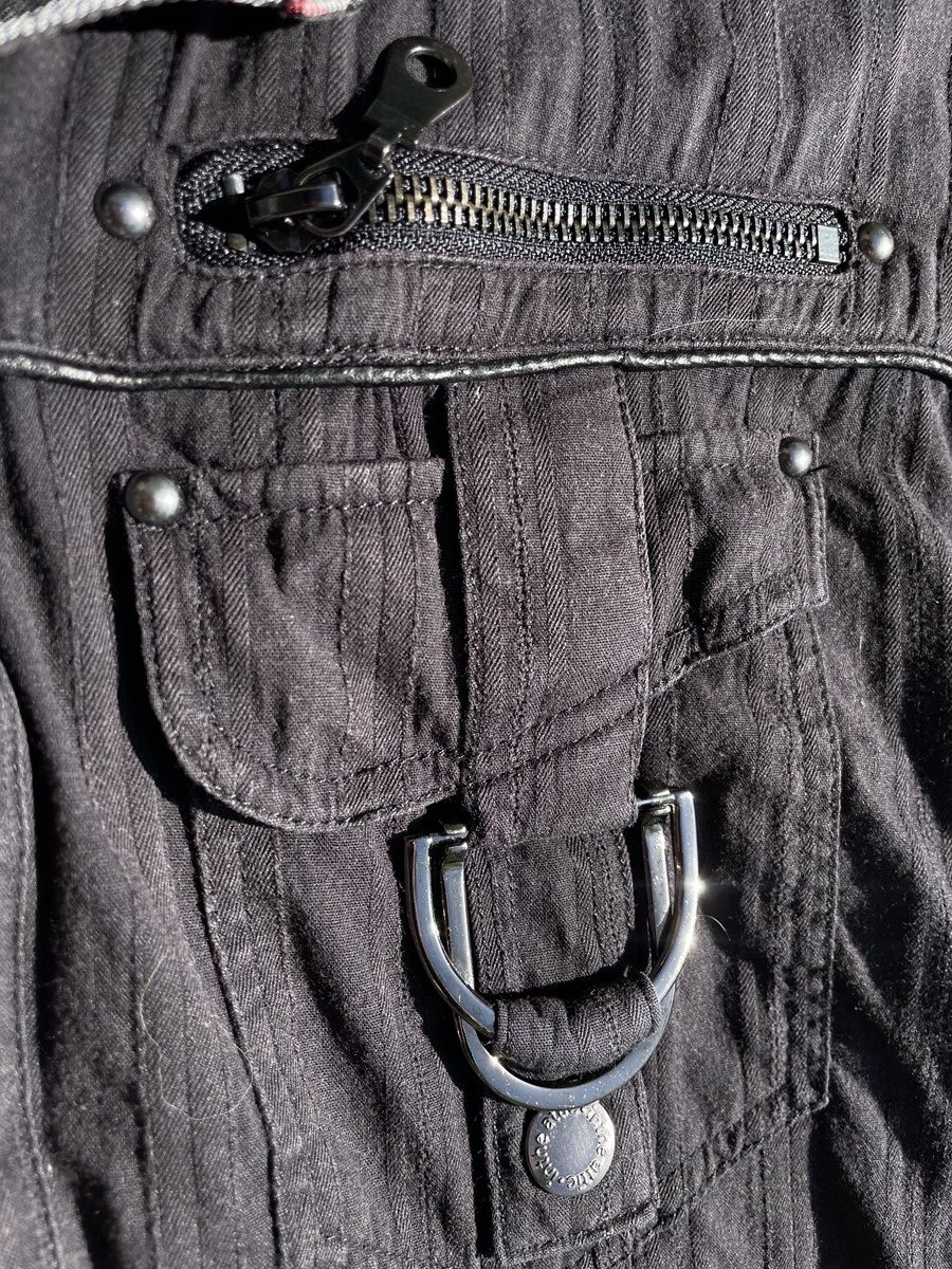 If Six Was Nine 2000s Japanese archive Vkei Zip Gimmic Belted Shirts Y2K Size US S / EU 44-46 / 1 - 8 Thumbnail