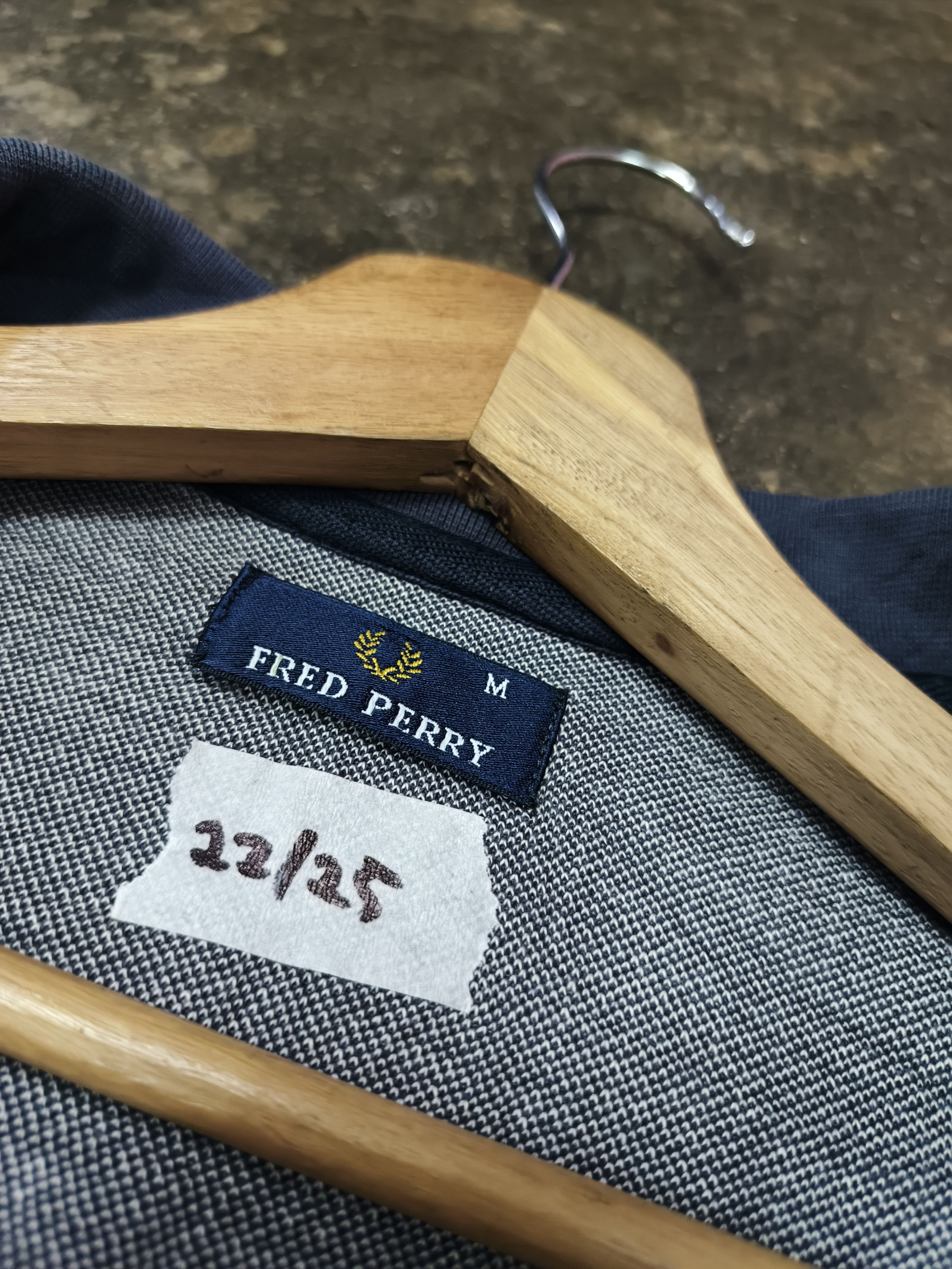 Fred Perry FRED PERRY JACKET SWEATER SUN FADED DISTRESSED Size US M / EU 48-50 / 2 - 10 Thumbnail