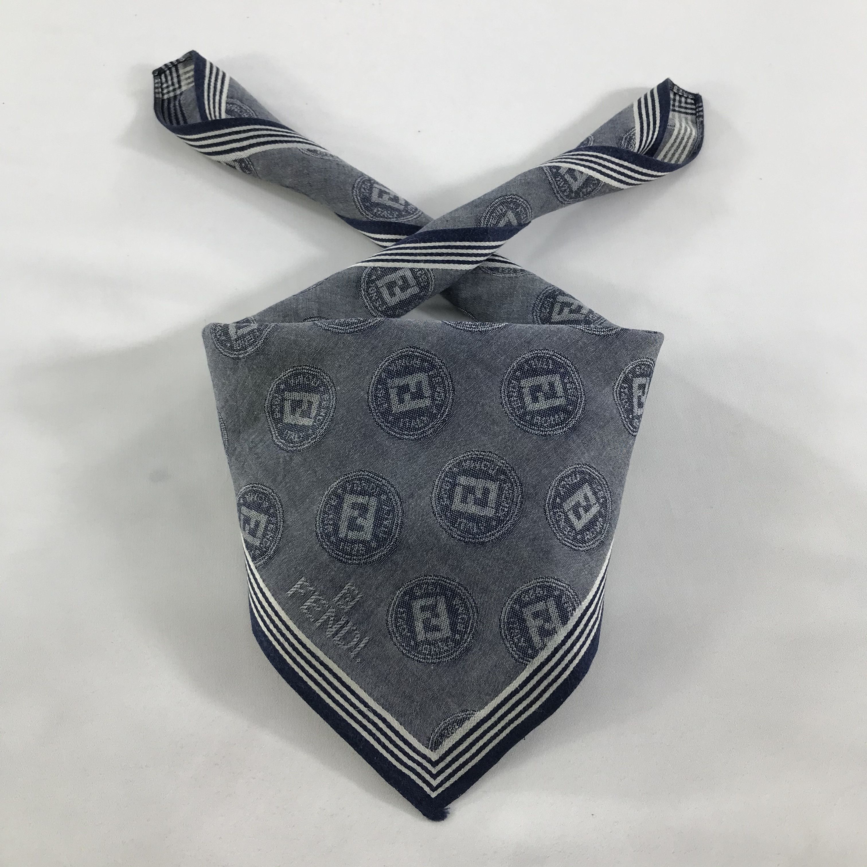 Vintage Fendi Bandana / Handkerchief / Neckerchief - S1480 Size ONE SIZE - 3 Thumbnail