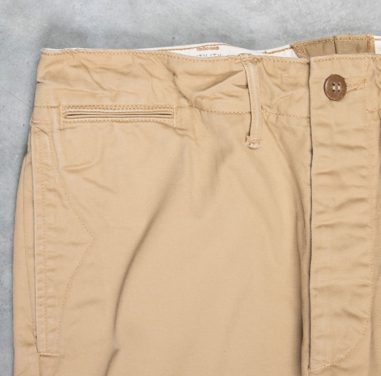 Ralph Lauren RRL by Ralph Lauren Slim Officer's Chino (Original) Size US 30 / EU 46 - 5 Thumbnail